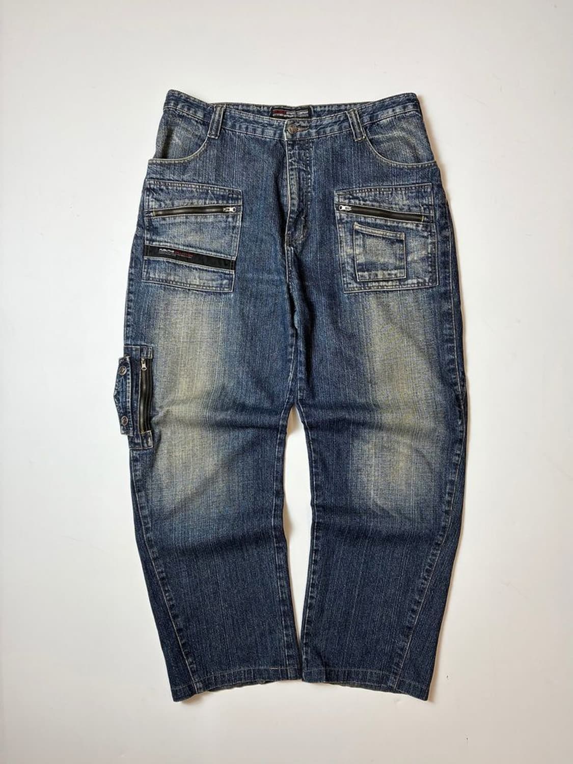 푸부 FUBU 90's Y2K 워시드 데님 팬츠 PN9484 상품이미지1