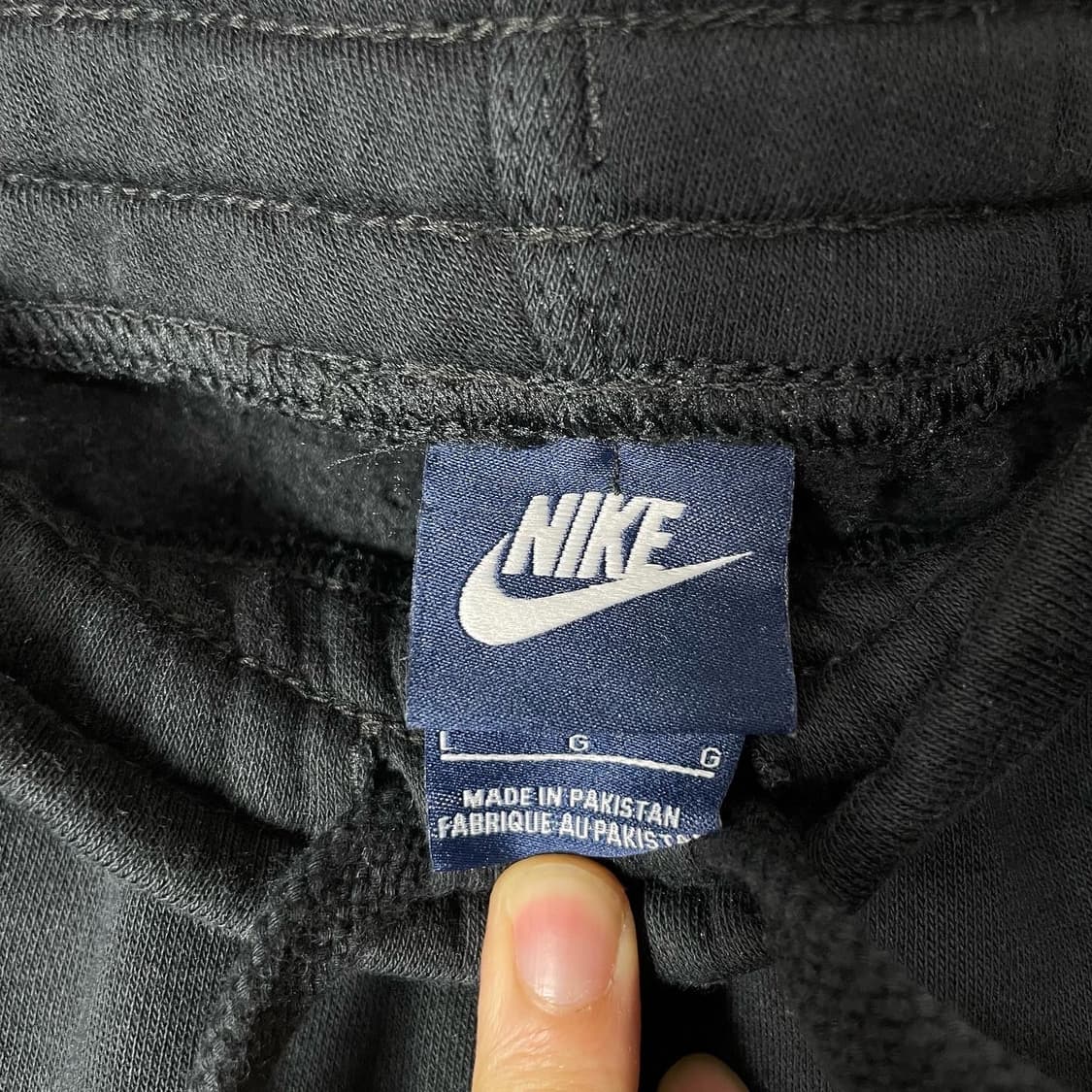 나이키 블랙 스탠다드 츄리닝 팬츠 상품이미지5