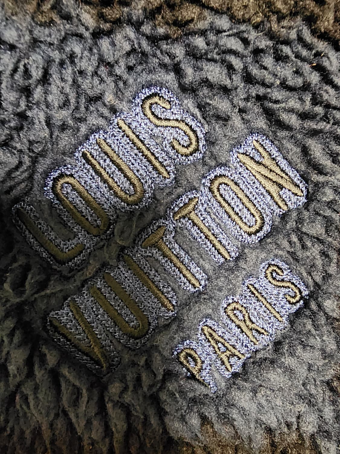 루이비통 LV MADE 체크 플리스 자켓 S사이즈 95-100사이즈 상품이미지6