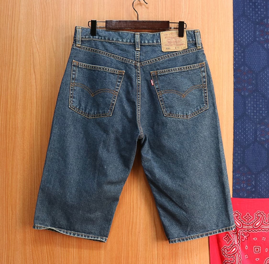 일본판 03s levis 리바이스 533 반바지 데님  31 상품이미지3