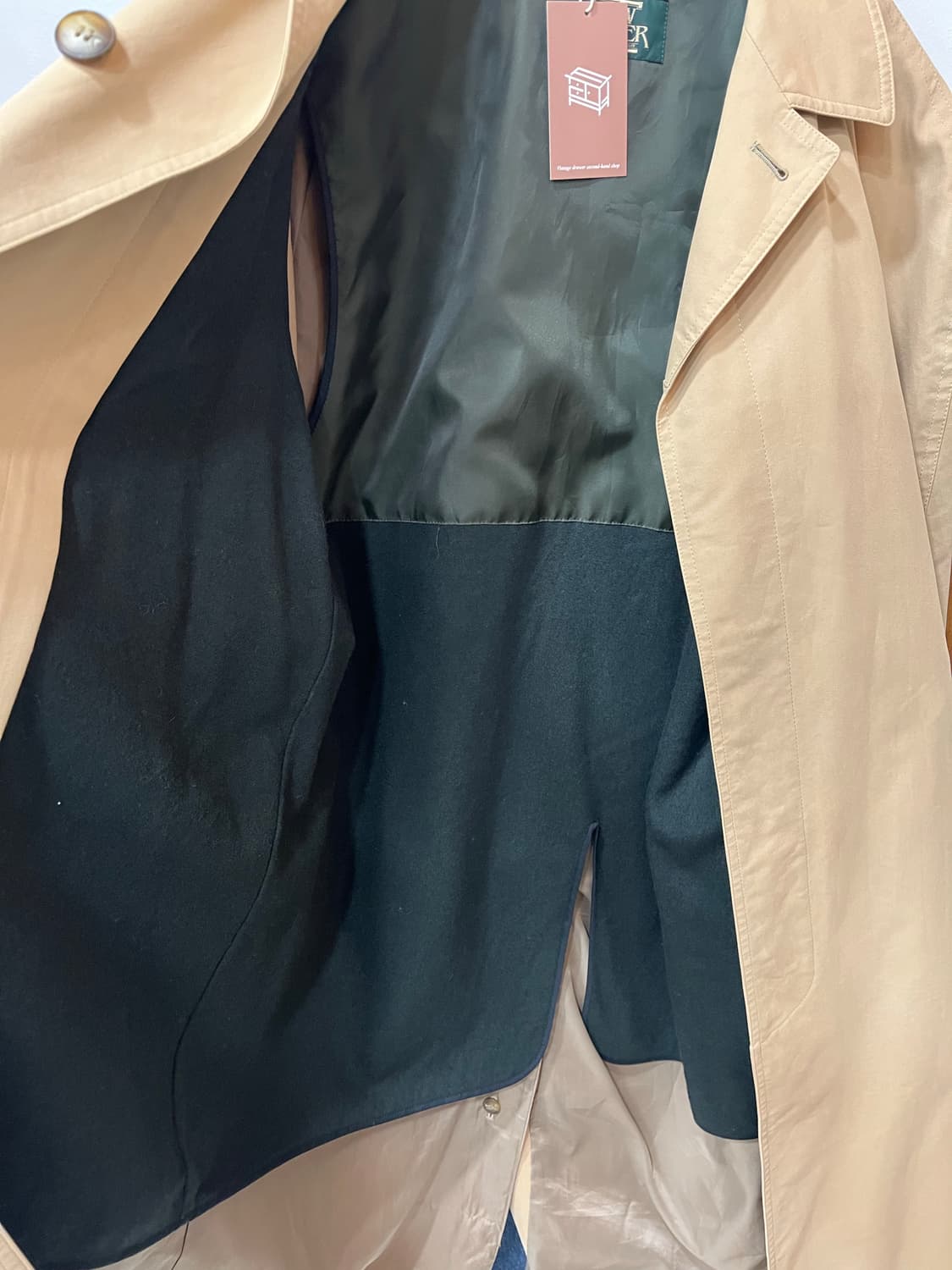 NEW YORKER 발마칸 코트 (베이지) 상품이미지4