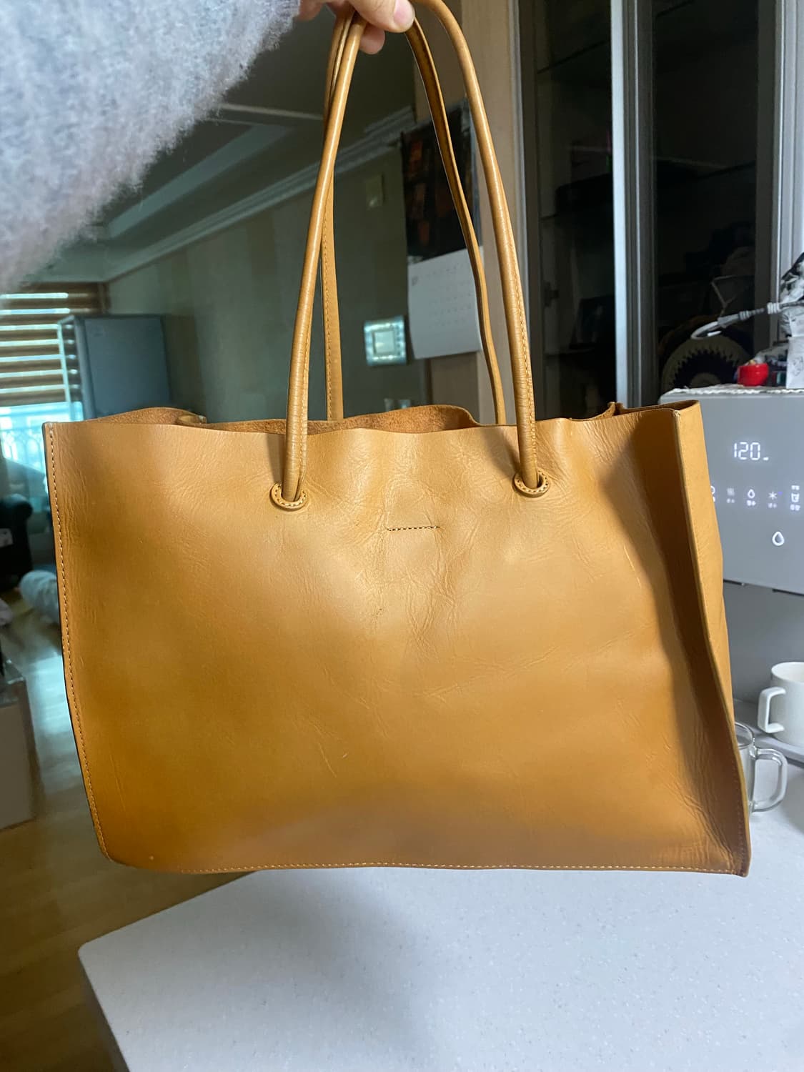 천연가죽 숄더백 상품이미지1