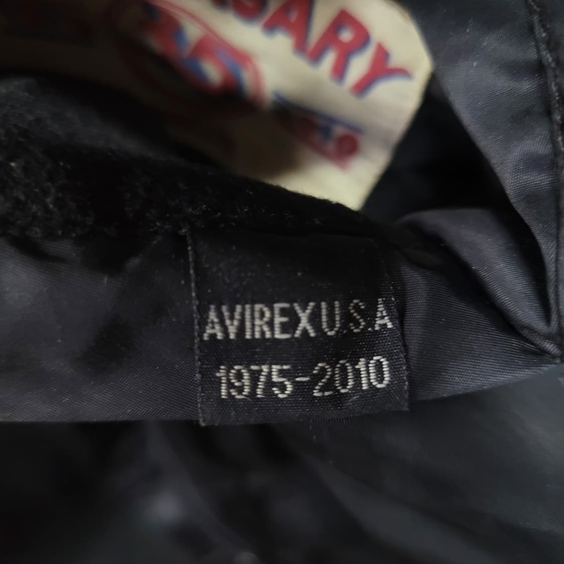Avirex 아비렉스 빈티지 35주년 리버시블 ma-1 항공점퍼 상품이미지6