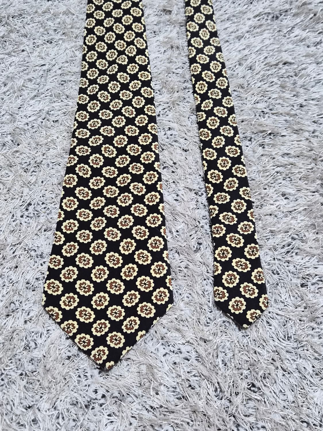 브룩스브라더스 플라워 패턴 넥타이 Free - N79 상품이미지5