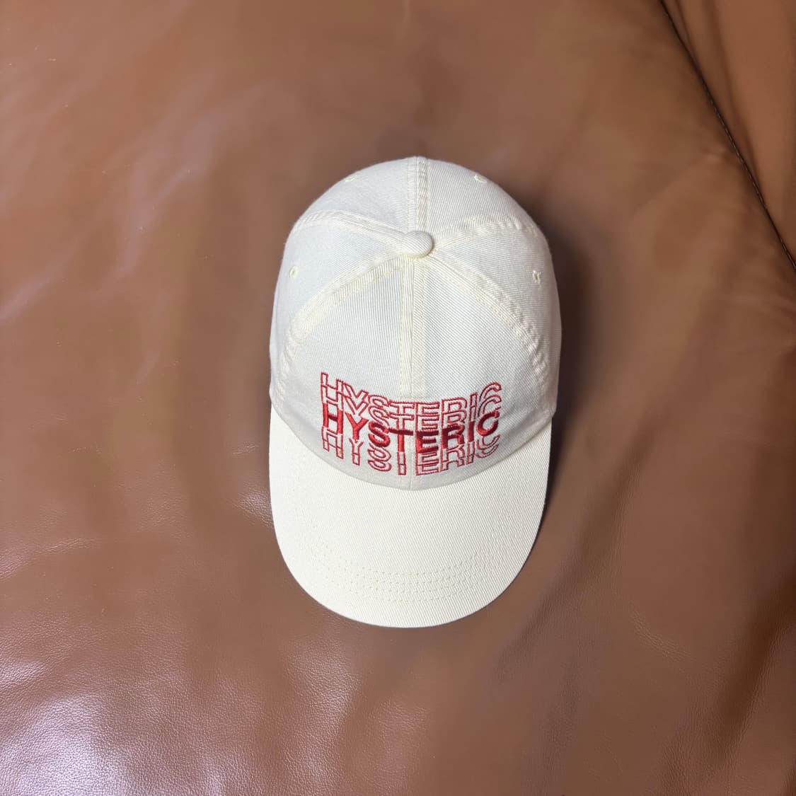 Hysteric Glamour 히스테릭글래머 네츄럴 6패널 볼캡 모자 상품이미지5