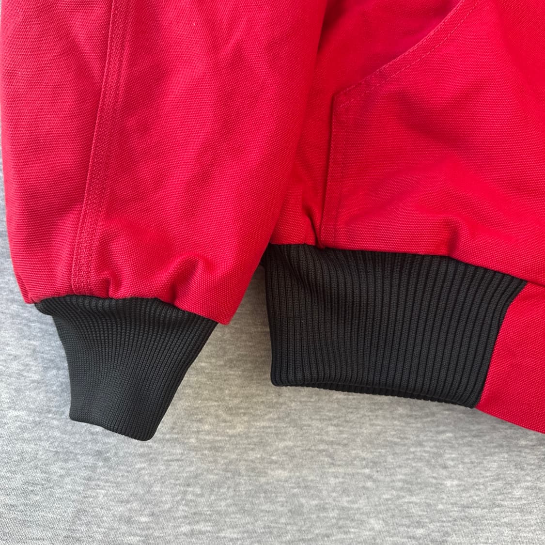 칼하트 퀼팅 안감 액티브 자켓 레드 M 루즈핏 OJ0140  상품이미지4