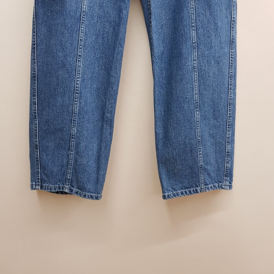 한섬 시스템 2022 벨티드 와이드 데님 팬츠  64-94사이즈 상품이미지3