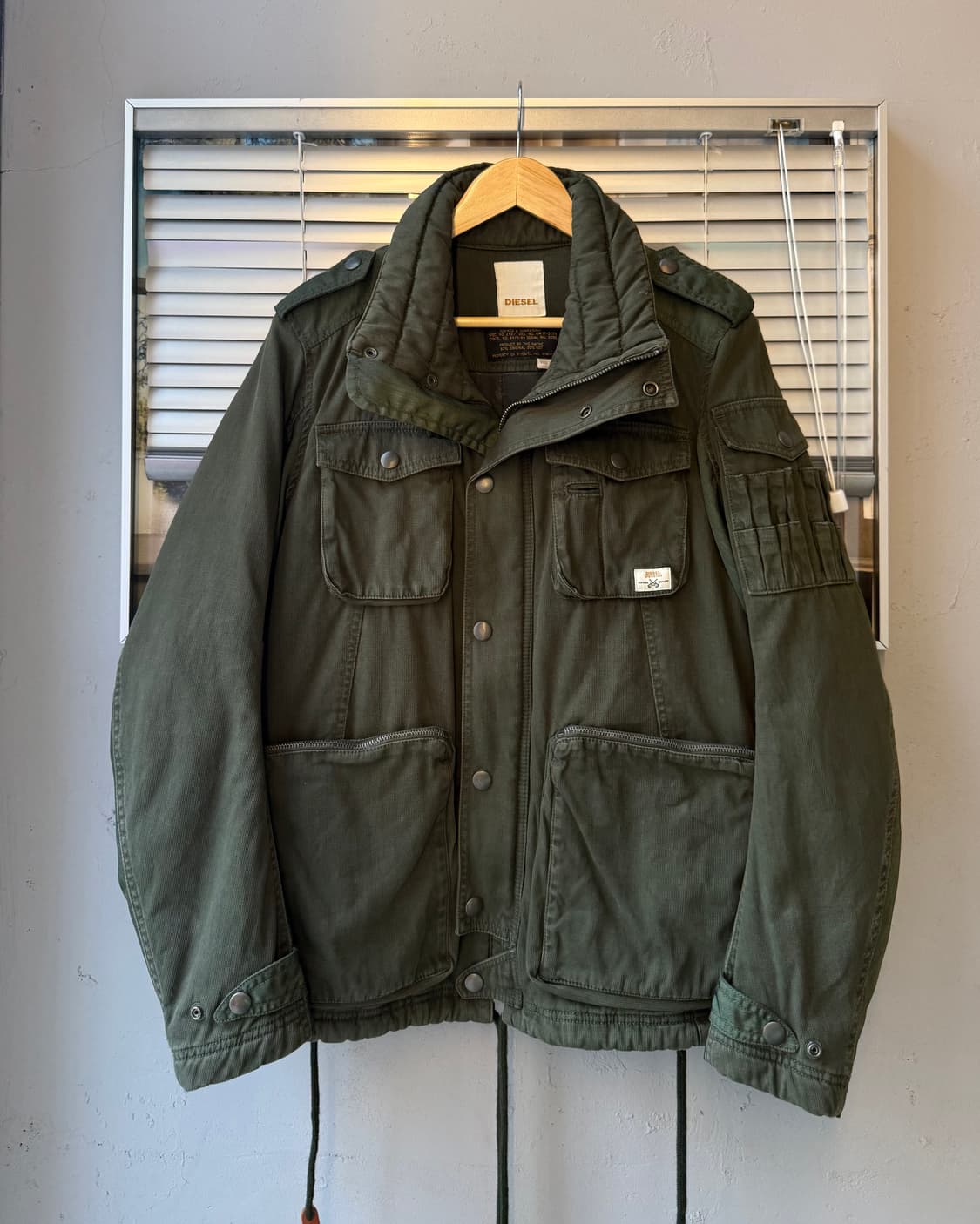 DIESEL military field jacket 상품이미지2