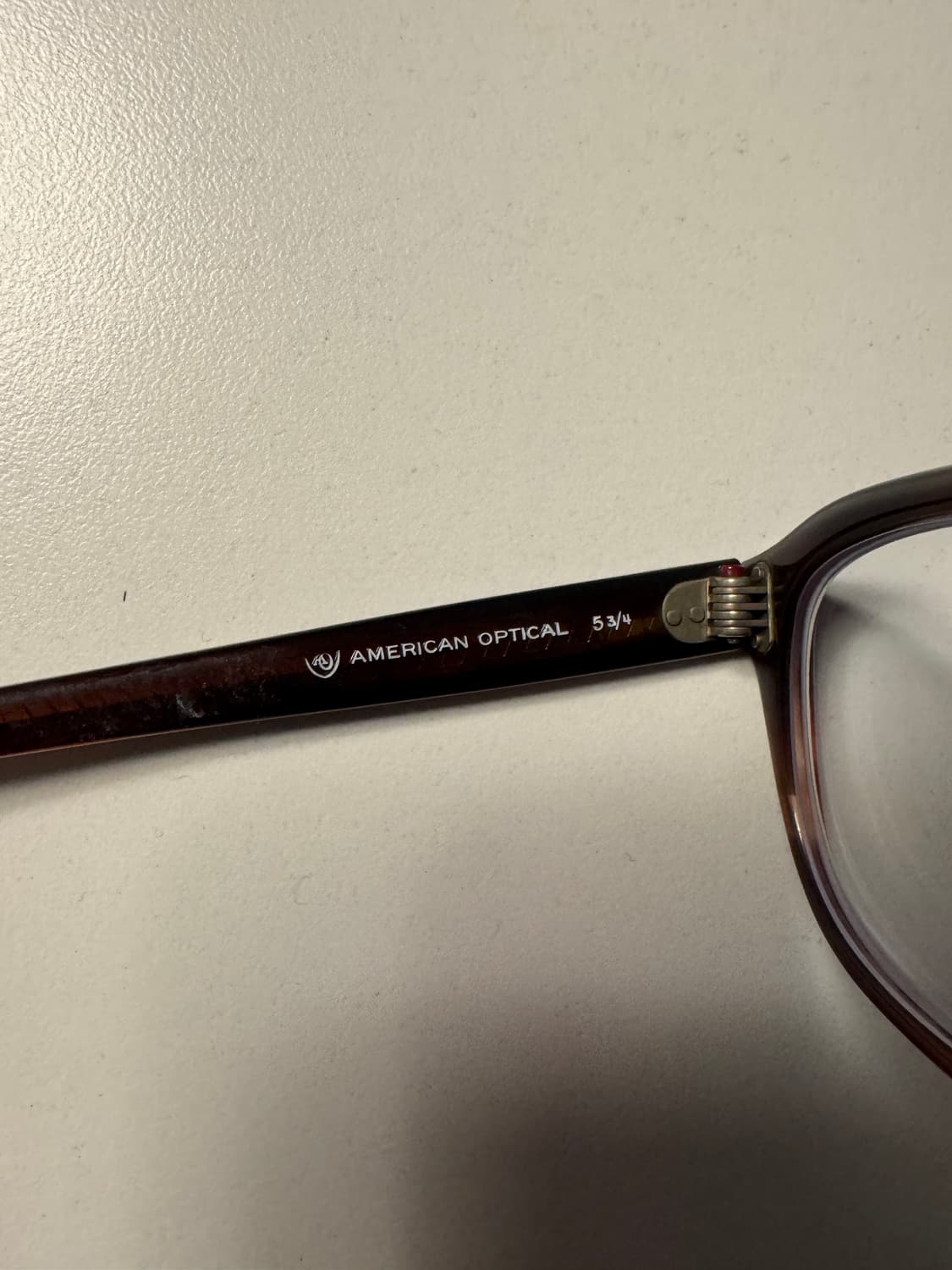 50s 레드닷 아메리칸옵티컬 빈티지 안경 상품이미지3