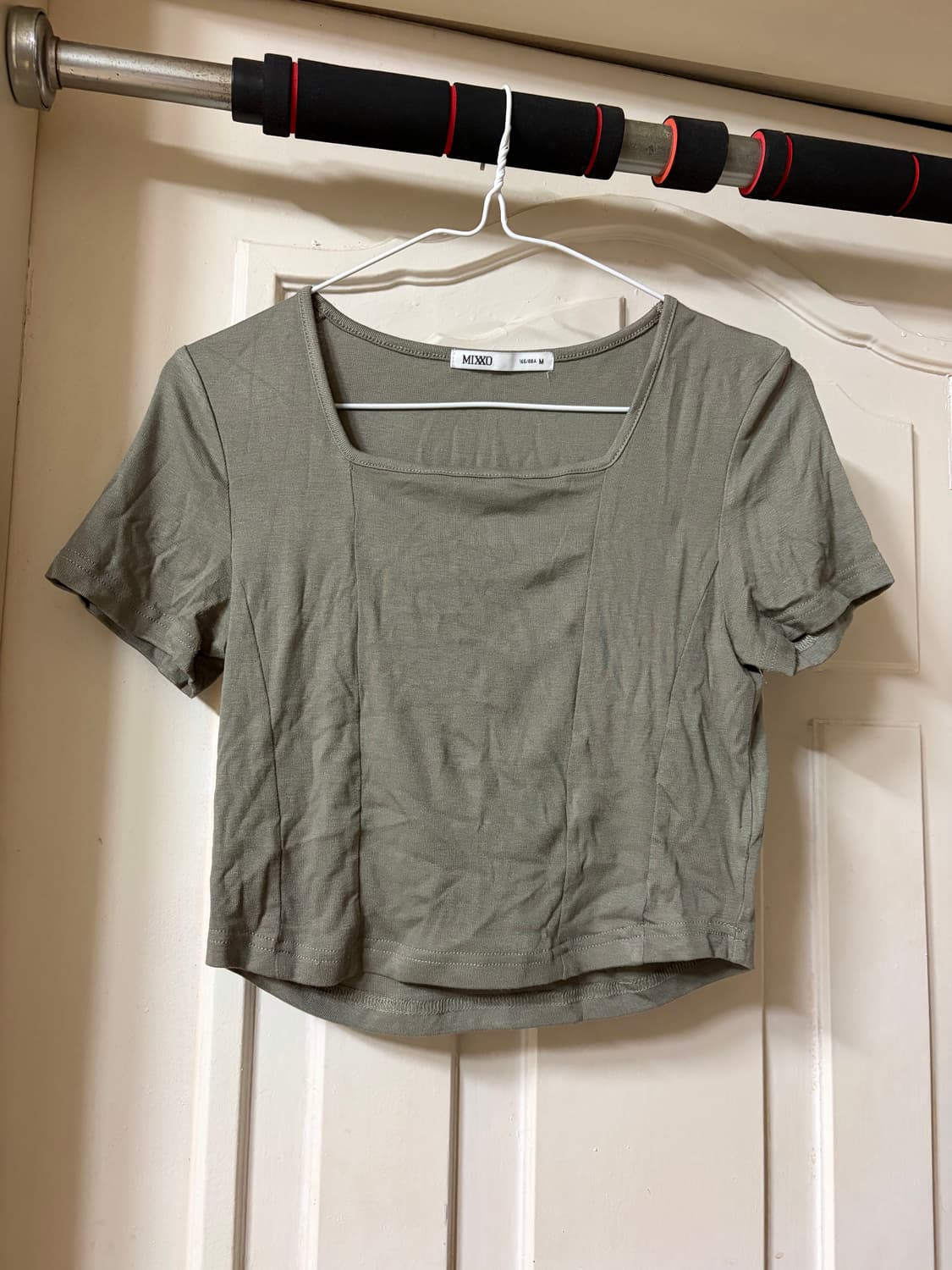 미쏘 크롭 티셔츠 상품이미지2