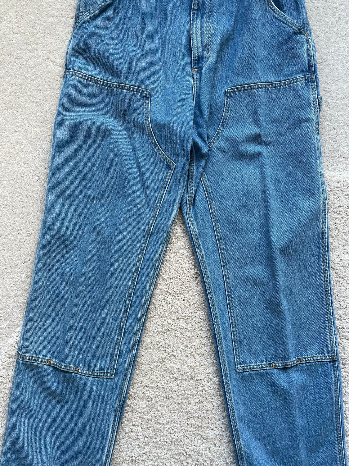 칼하트 WIP 더블니 데님 (31-34) 상품이미지4