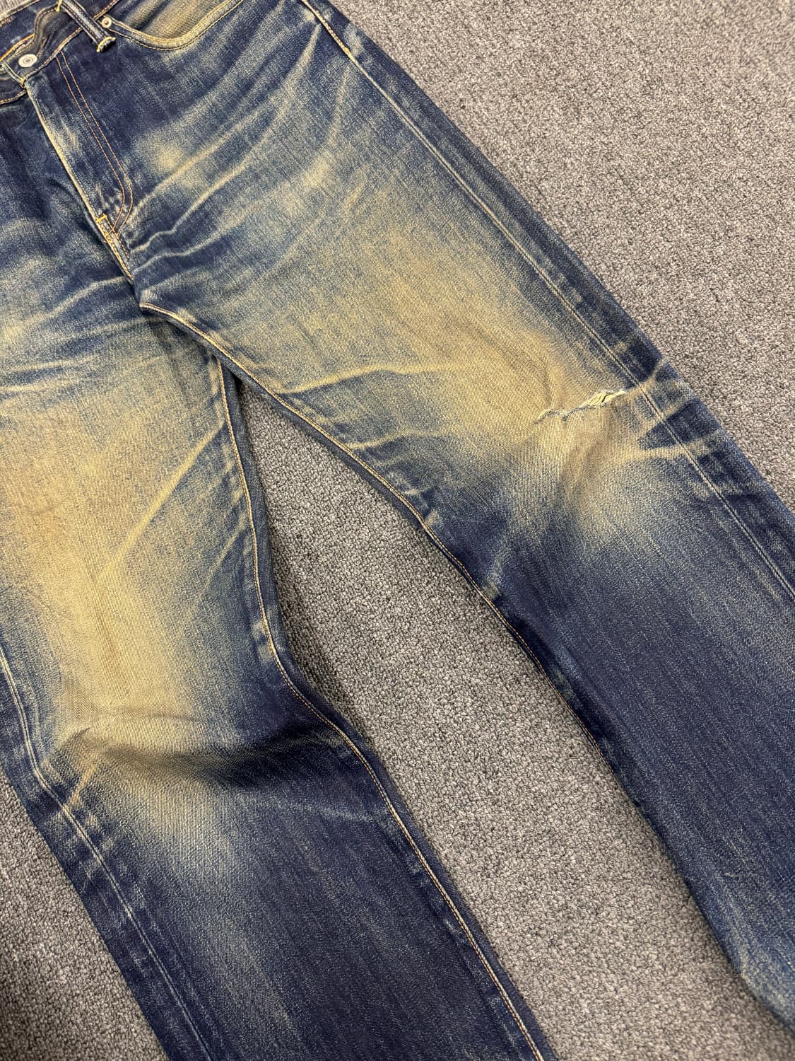 33)리바이스 빈티지 505 워싱 데님팬츠 상품이미지5