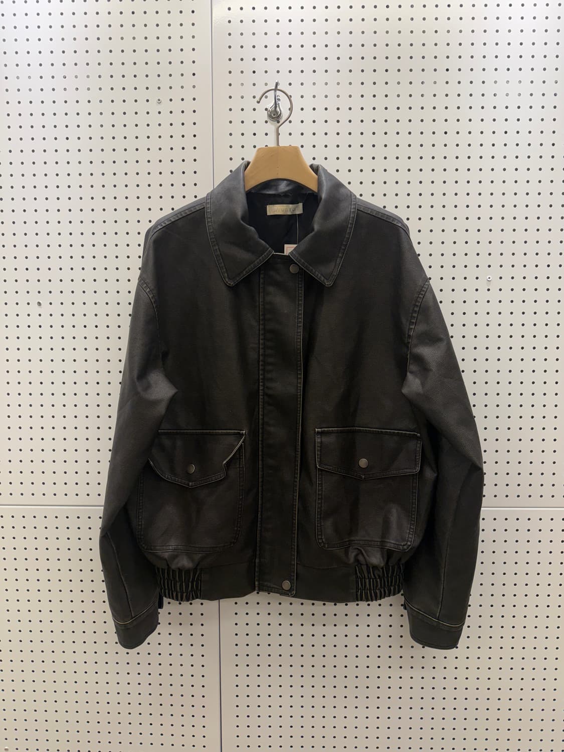 빈티지 레더 카라 자켓 U417 상품이미지2