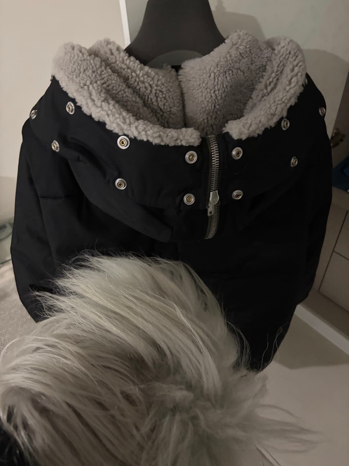 릭 오웬스 시크릿 퍼 파카 상품이미지5