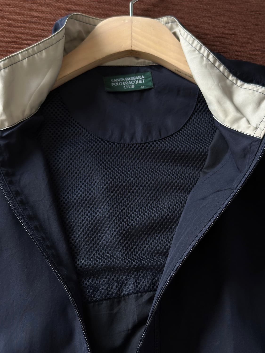 High count poly design vest 상품이미지4
