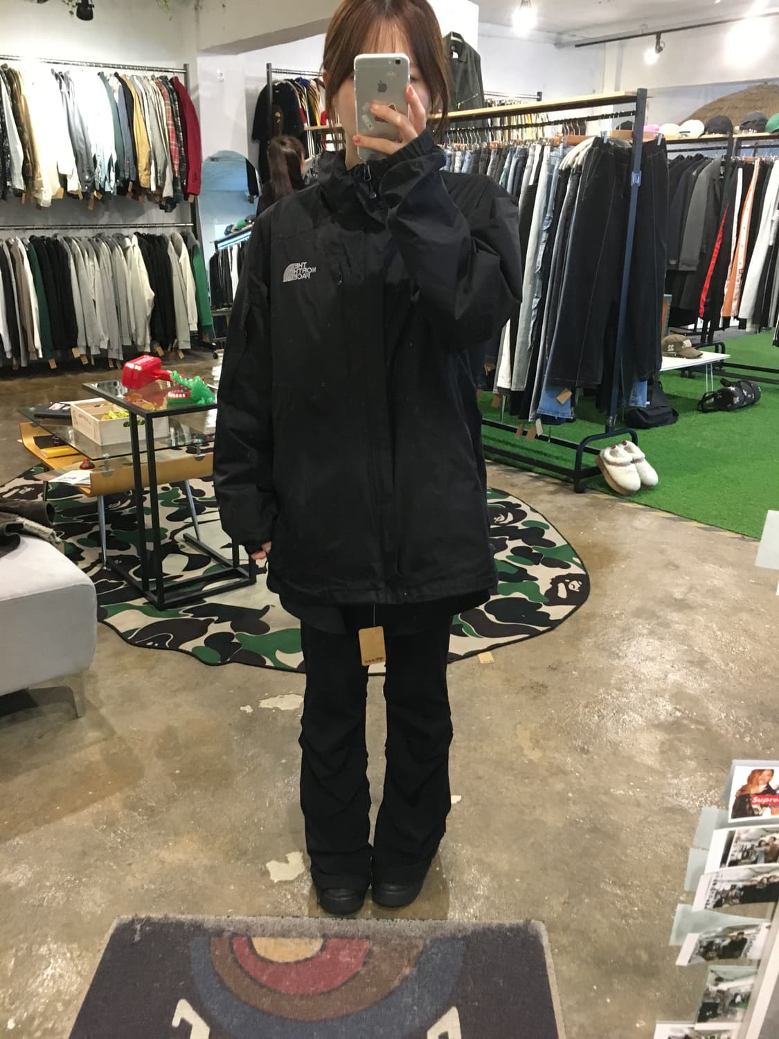 노스페이스 패딩(경량패딩+바람막이)  상품이미지9