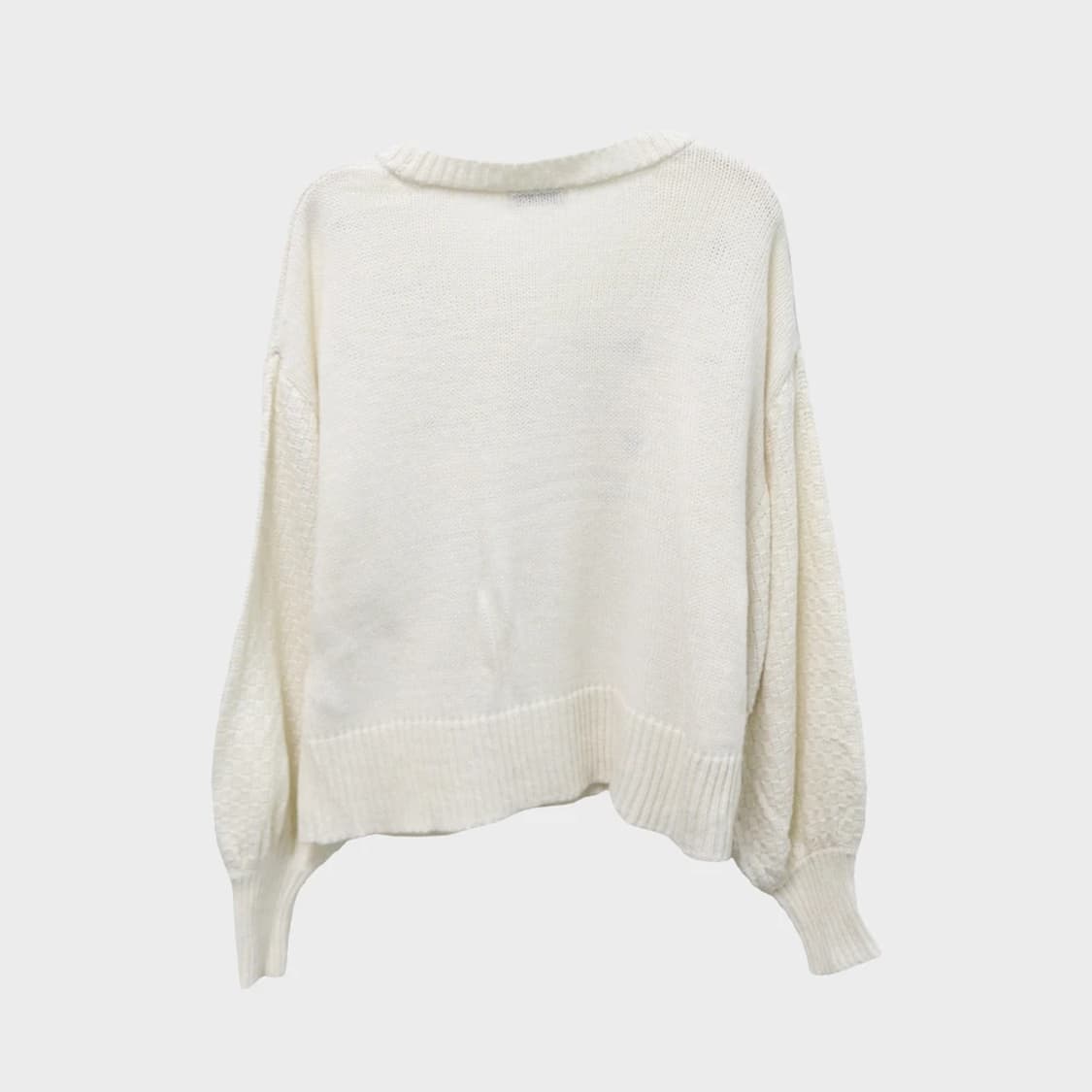 얼스 뮤직 플라워 짜임 니트 60200 상품이미지2