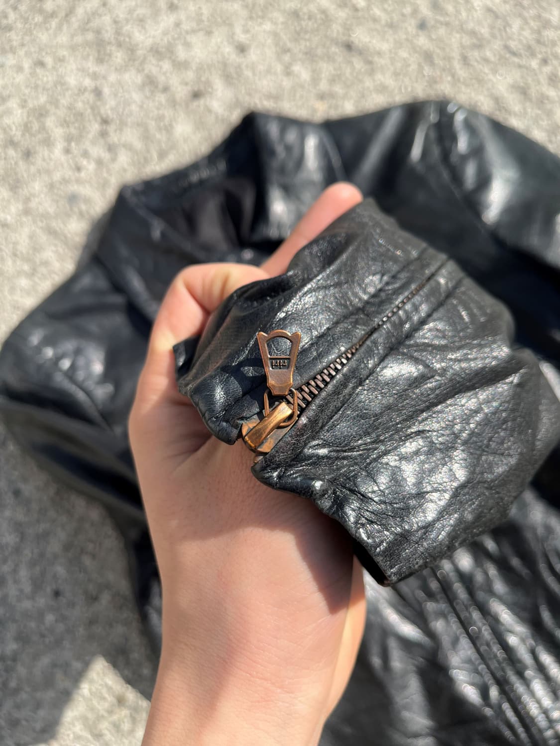 Theory 크롭 가죽 자켓  상품이미지5