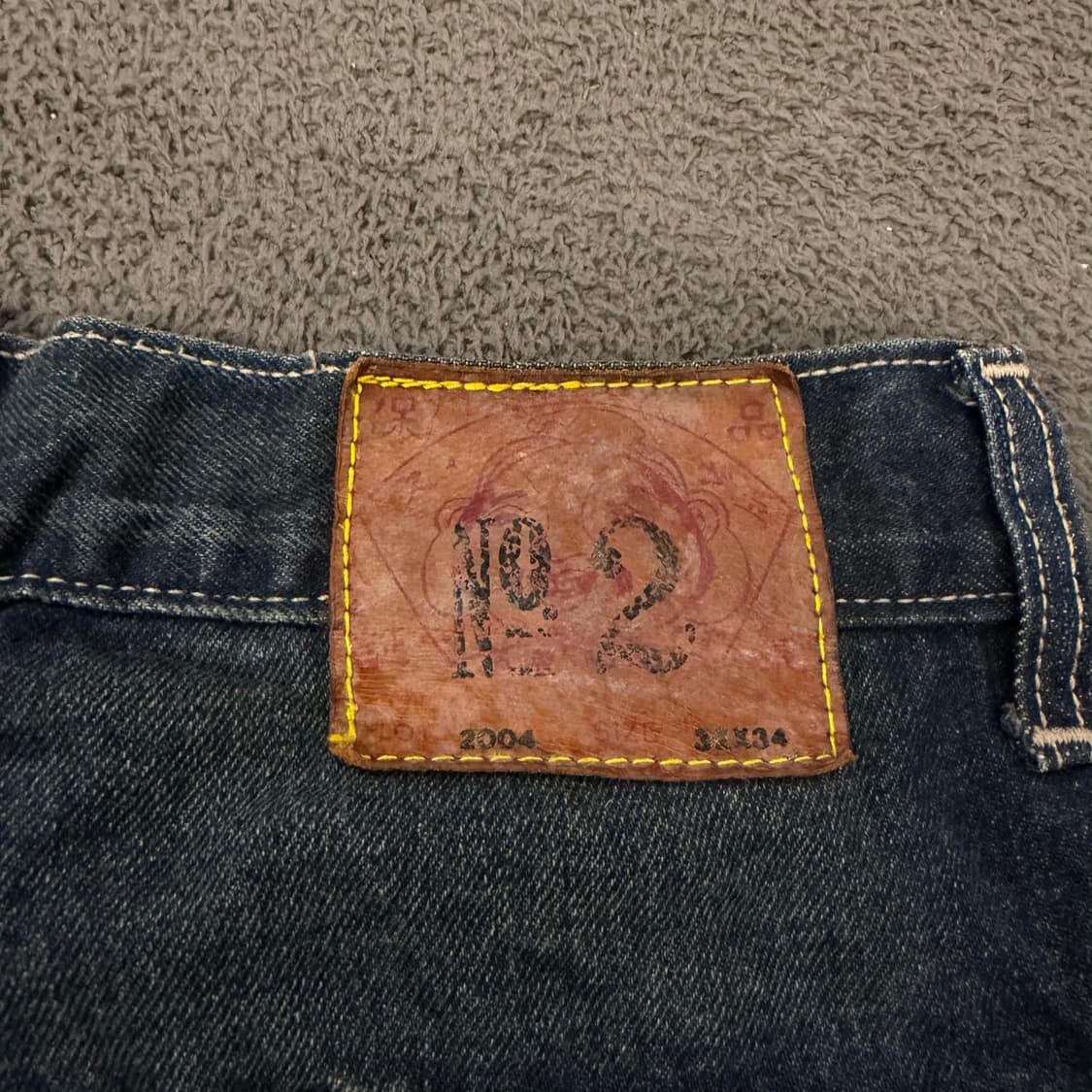 [ 정품/32 ] 에비수 엔지니어드진 데님 청바지 상품이미지4