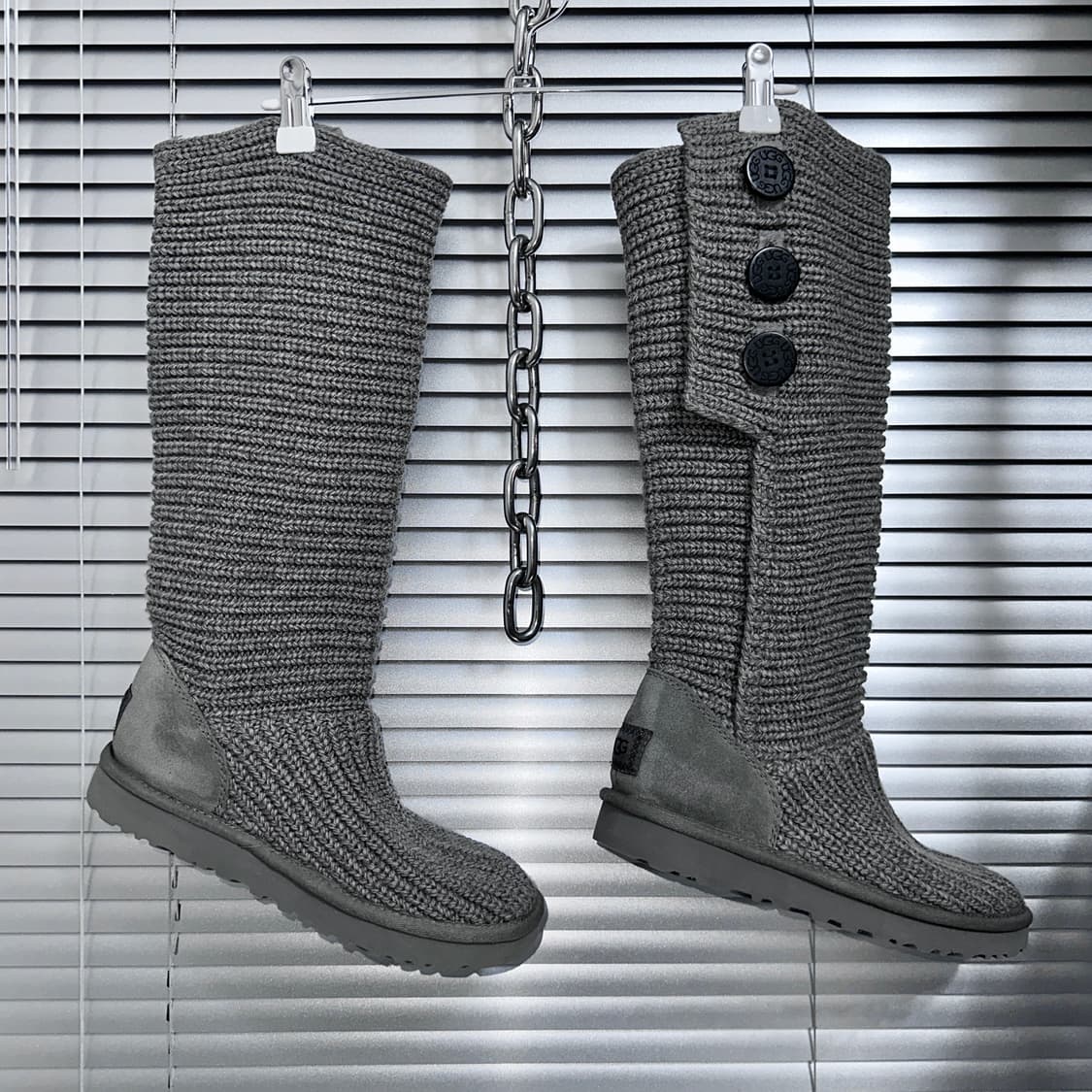 00s 그레이 니트 어그 카디 부츠 상품이미지2