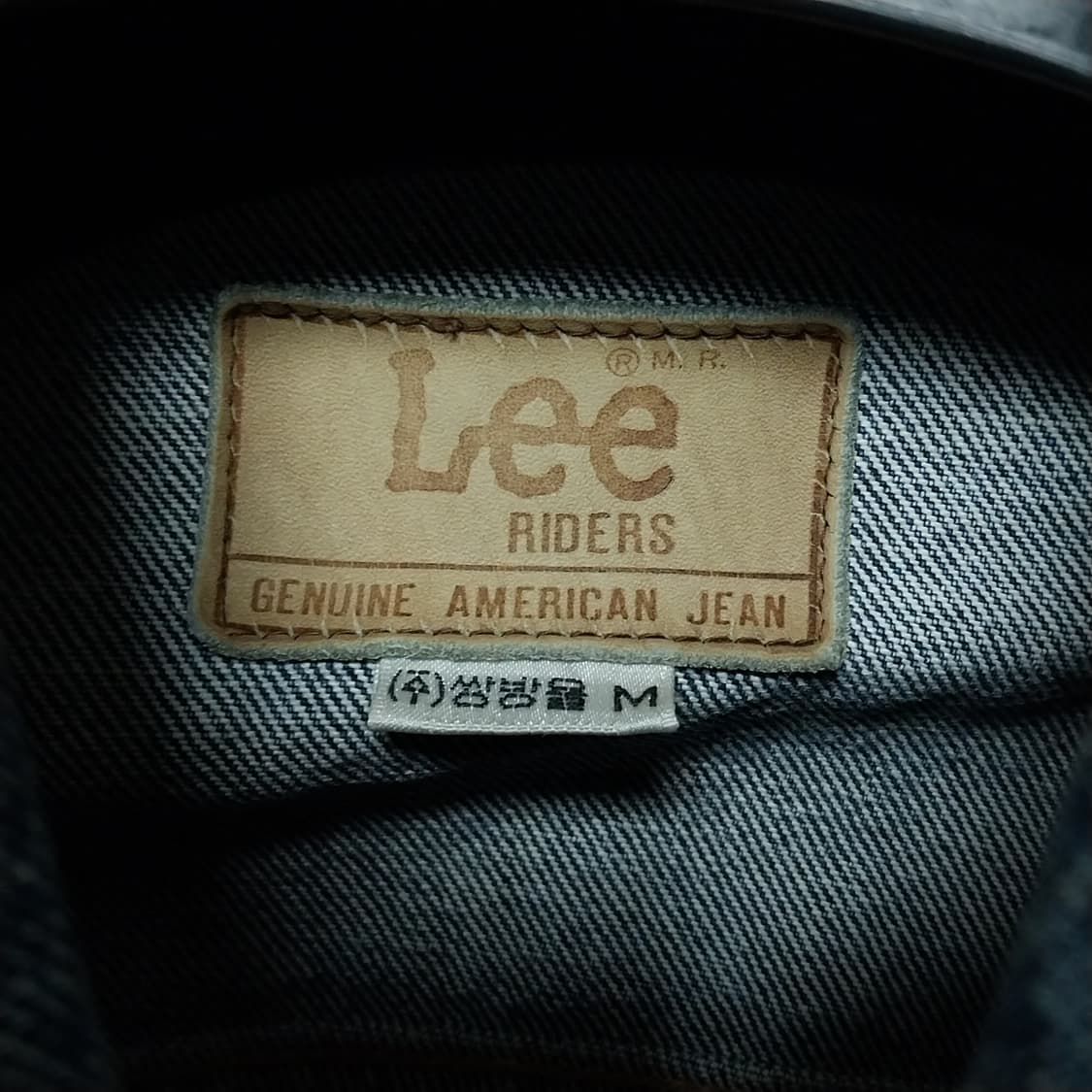 M ) Lee '90 빈티지 데님 라이더 트러커 자켓 상품이미지7