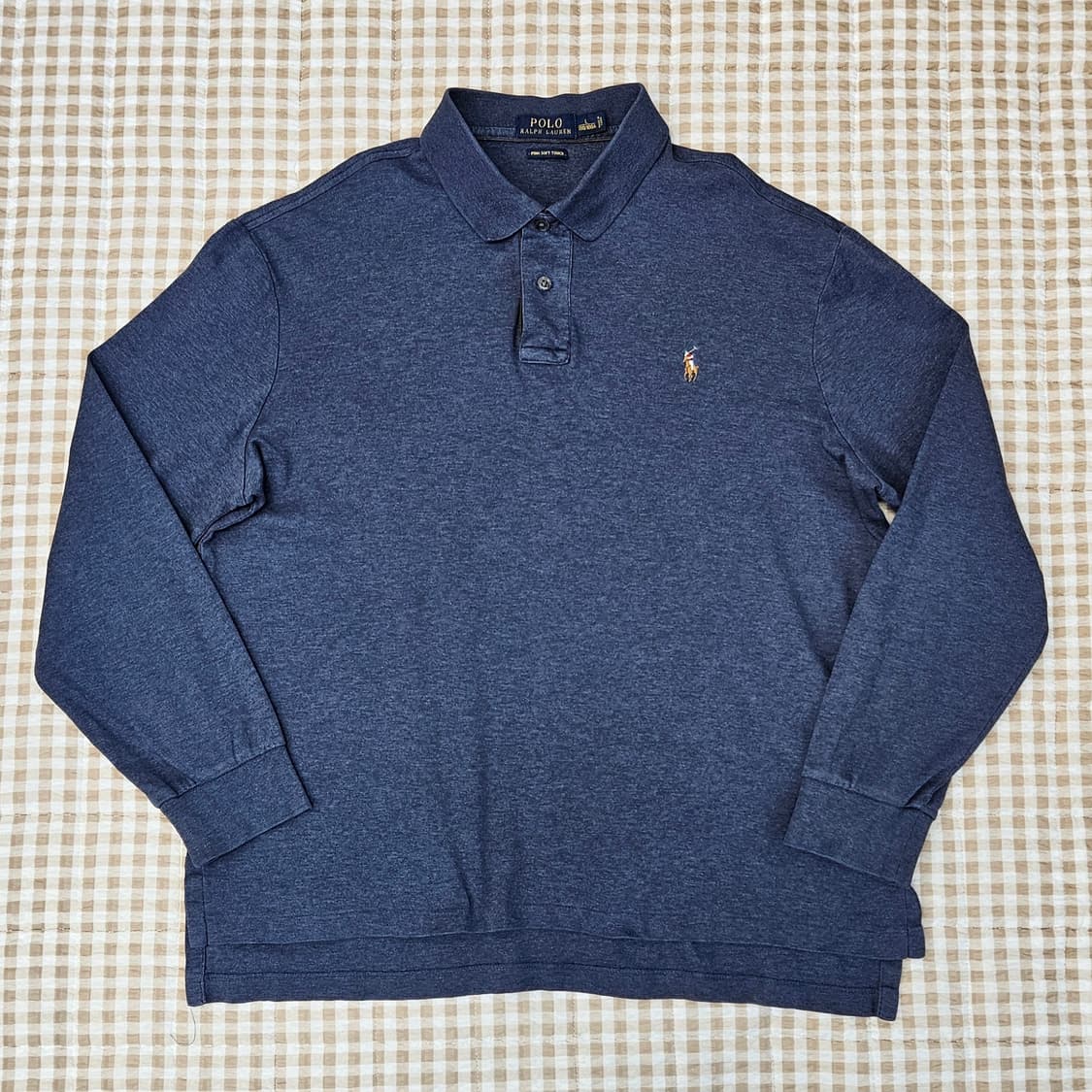 폴로 랄프로렌 긴팔 카라티 남자100~105 상품이미지1