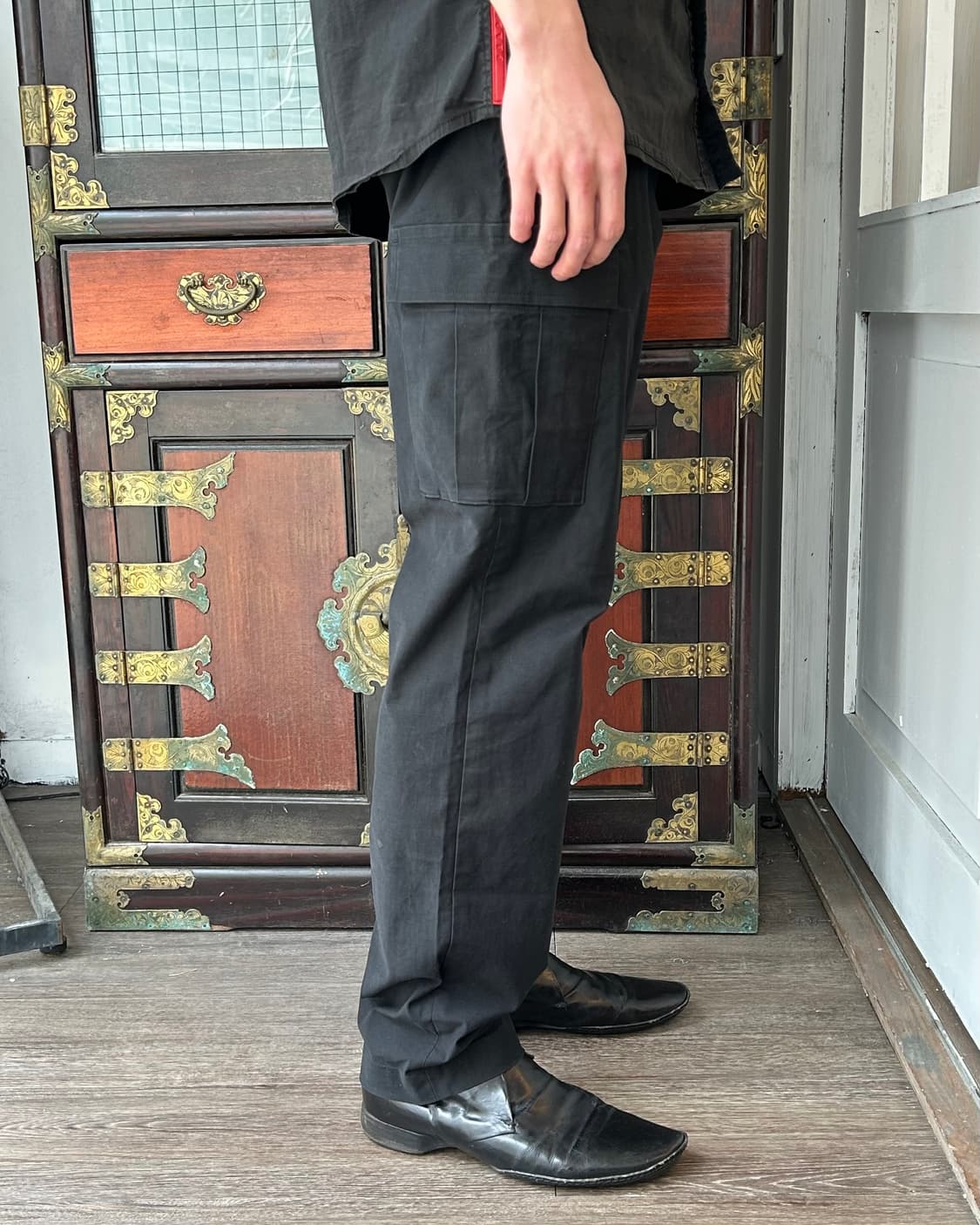 이세이 미야케 코튼 카고 팬츠 상품이미지2