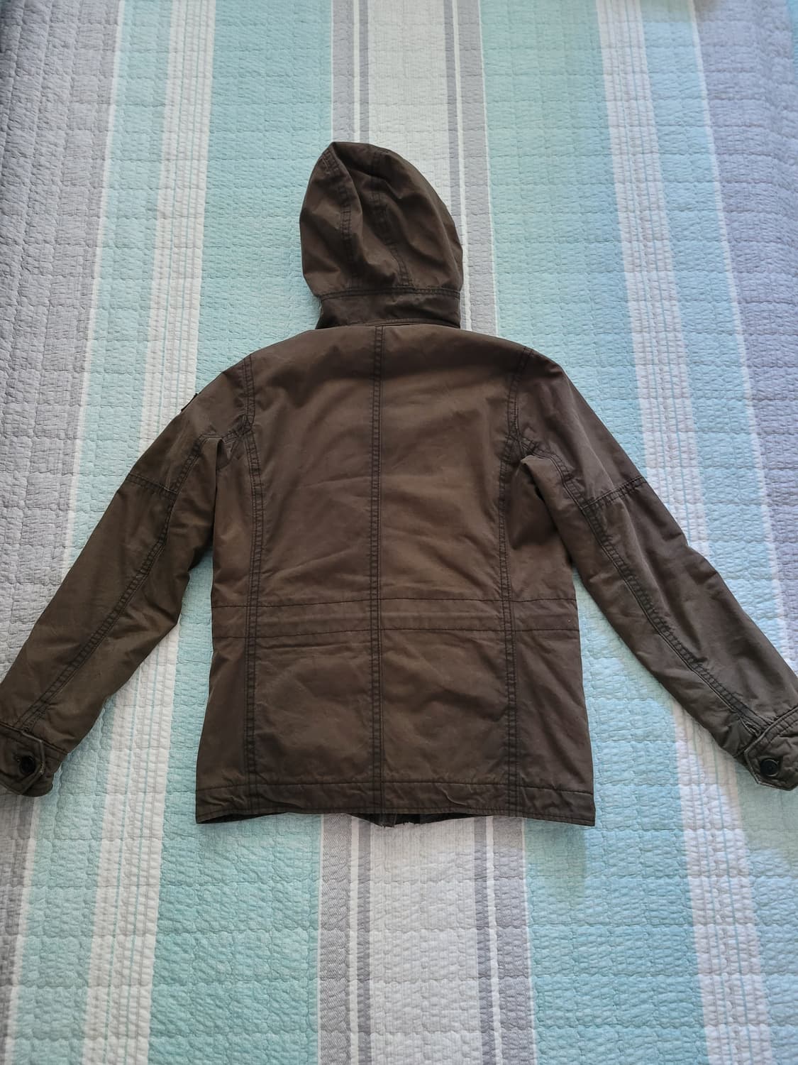 아베크롬비 Abercrombie 보울더브룩 왁스야상자켓 L 105사이즈 상품이미지9