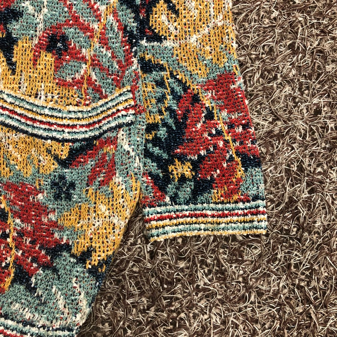 미쏘니 멀티컬러 패턴 가디건 상품이미지3