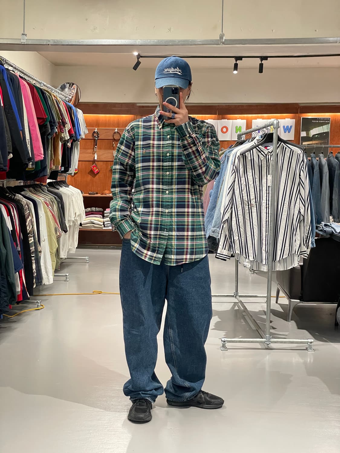 폴로 랄프 로렌 체크 셔츠   상품이미지4