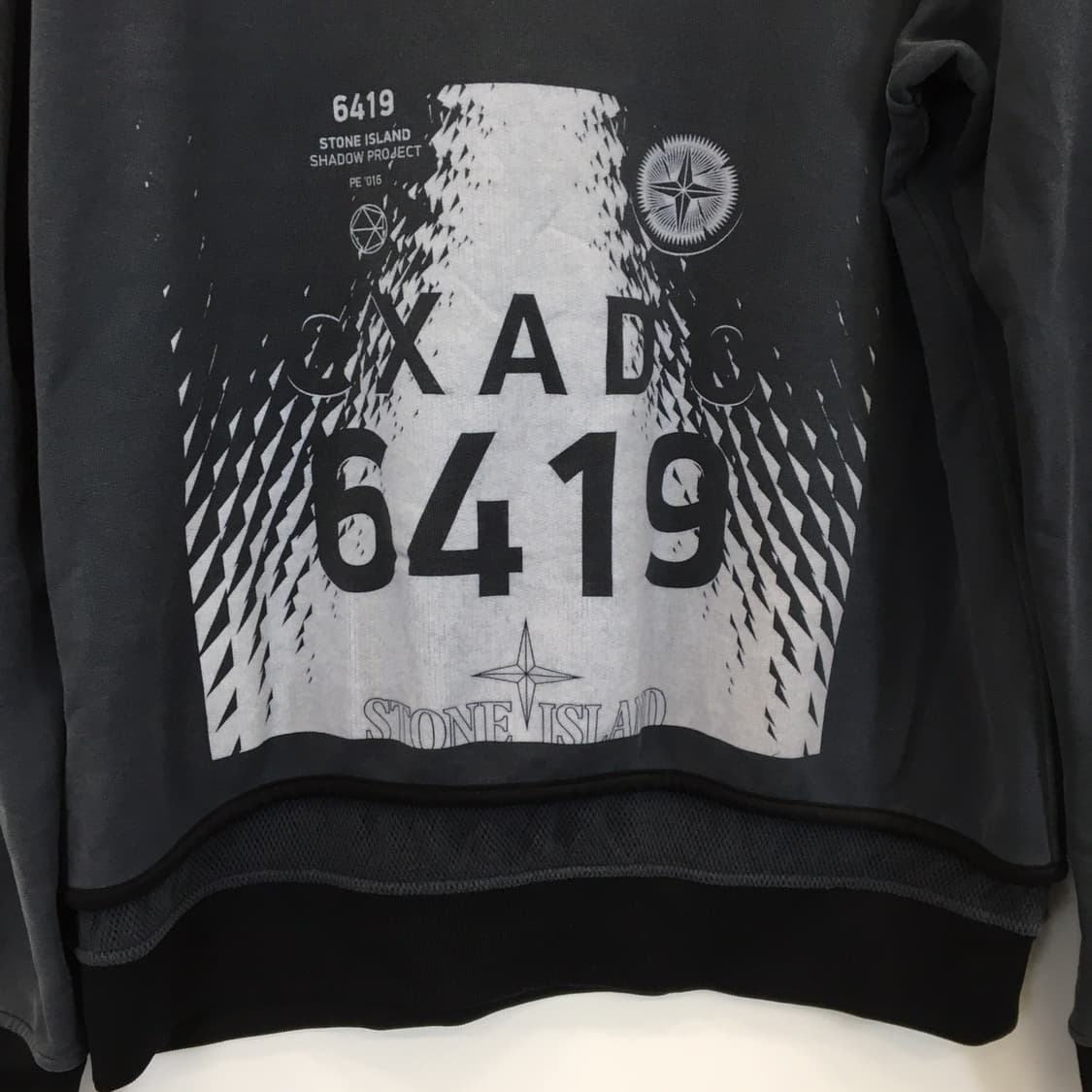 스톤아일랜드 (국내판) 쉐도루프로젝트 가먼트맨투맨 L 상품이미지5