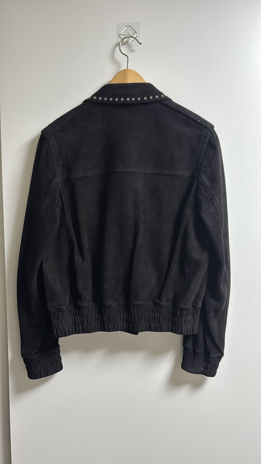 생로랑 20ss 스웨이드 플라워 스터드 자켓 46사이즈 상품이미지4