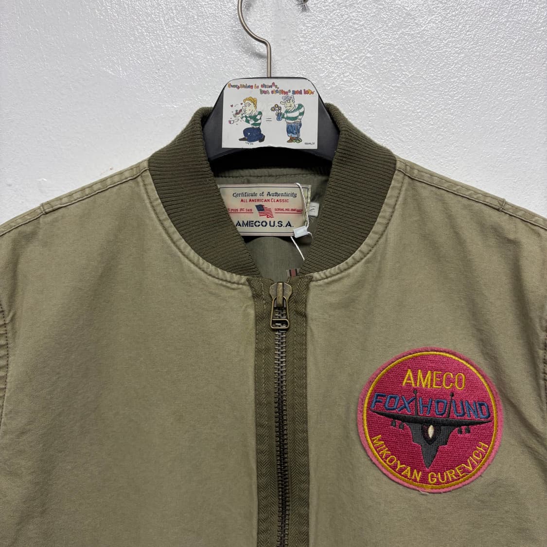 아메코 패치 집업 상품이미지3