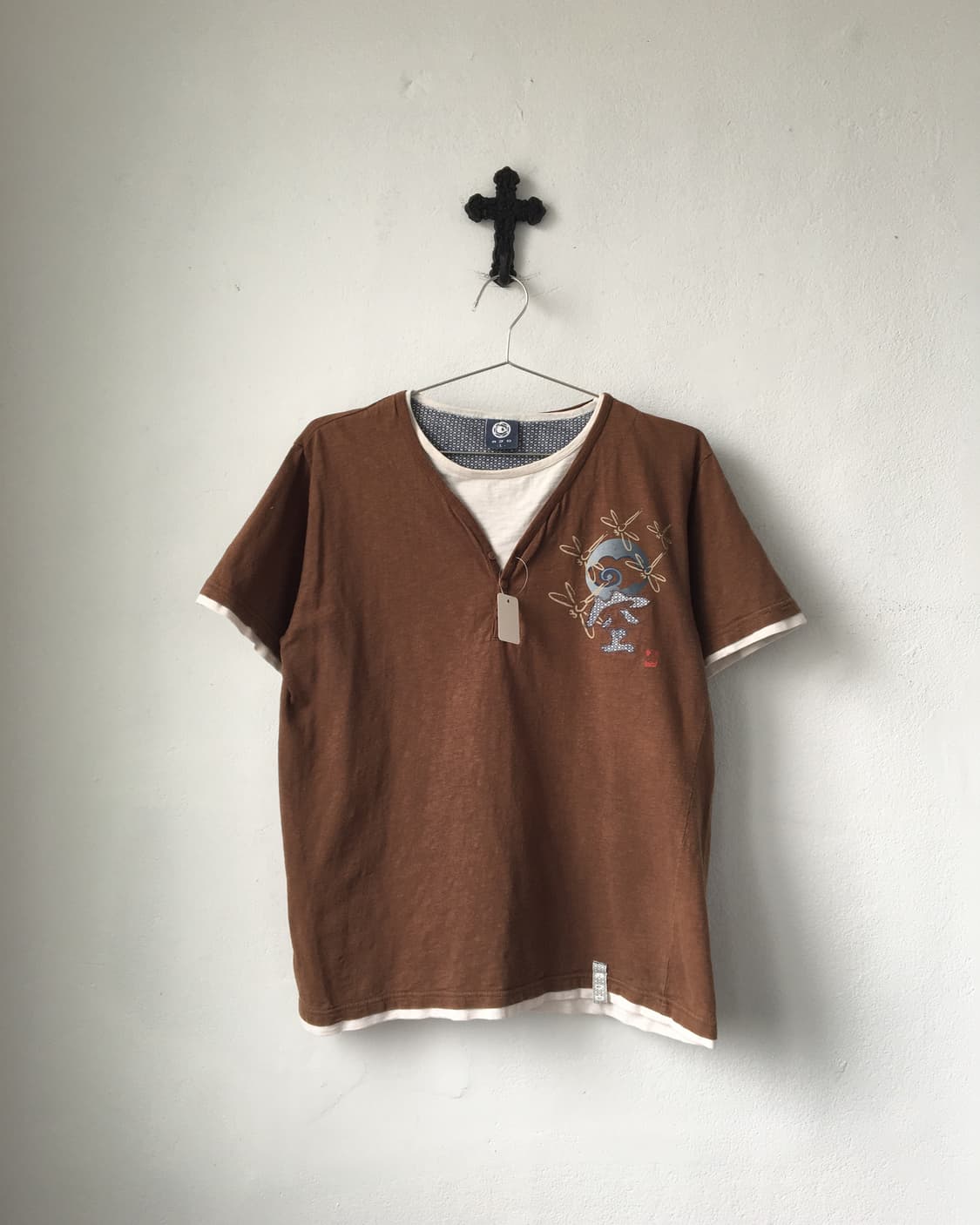 Printing layered t shirt 상품이미지1