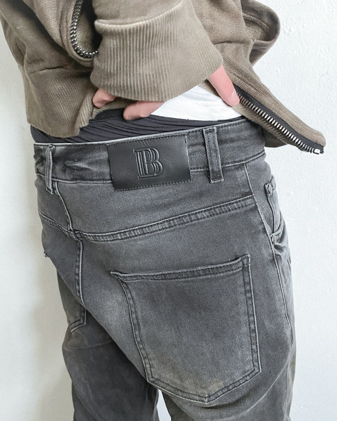 피에르 발망 2010 트리플 지퍼 바이커진 상품이미지4