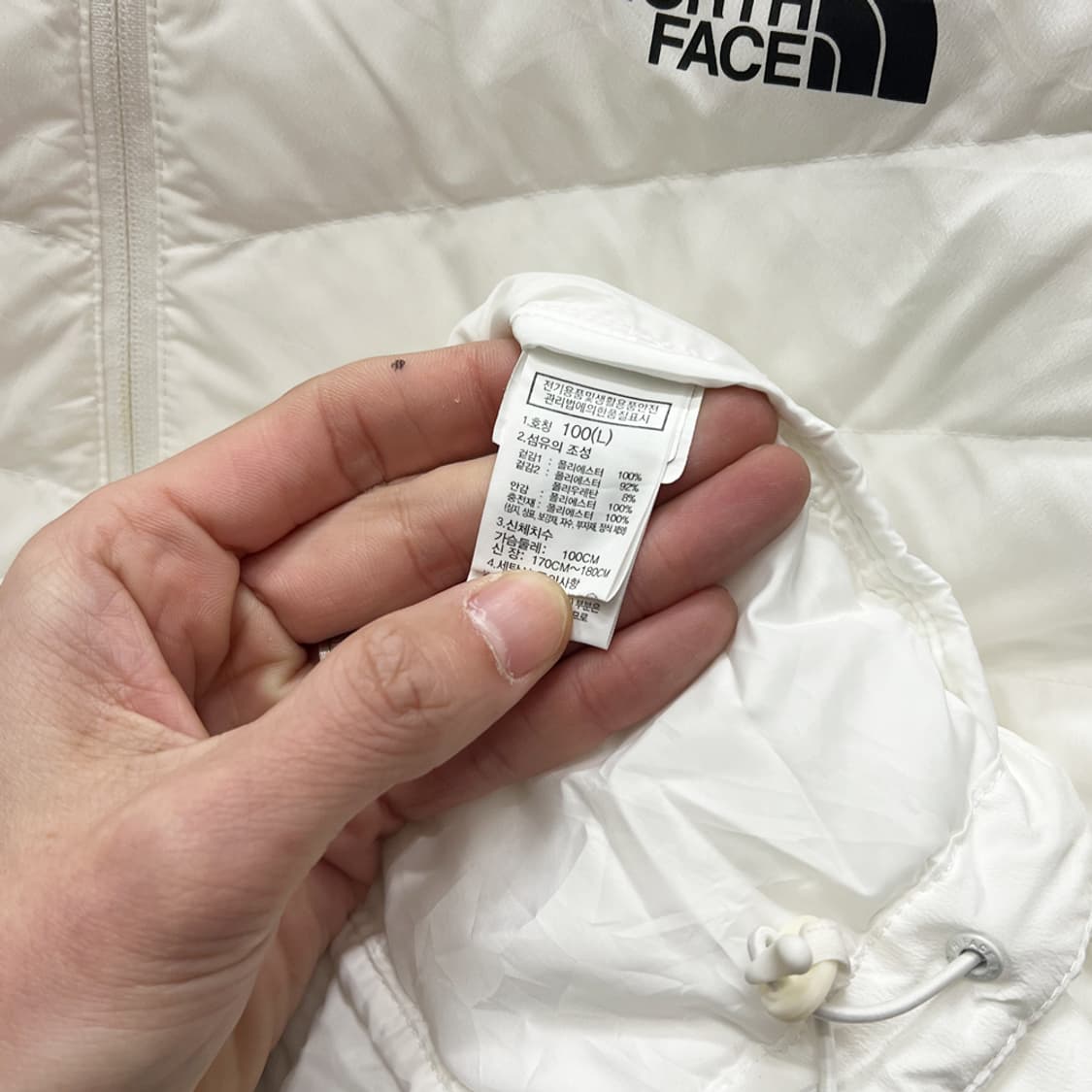 노스페이스 필드 온볼 패딩 자켓 L 상품이미지4