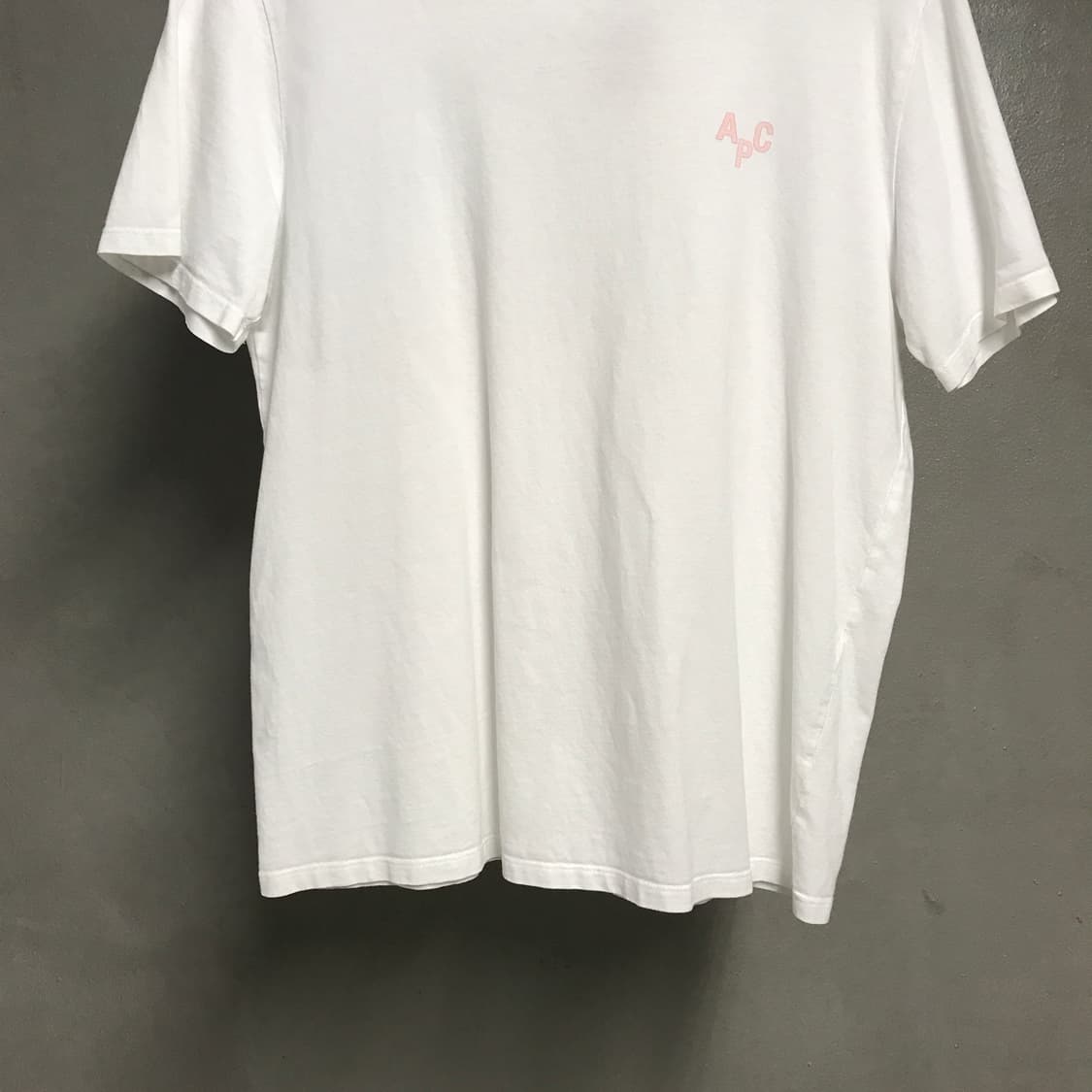 APC 아페쎄 반팔 티셔츠 화이트 XS(W) 상품이미지3