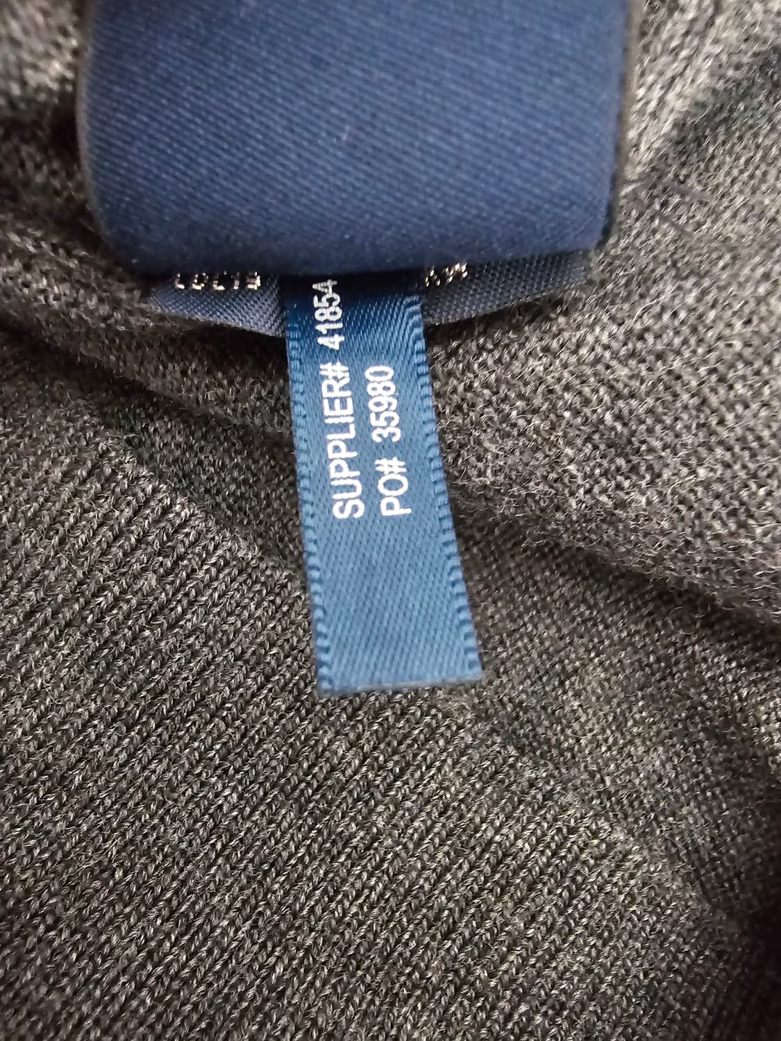 폴로랄프로렌 그레이 브이넥 가디건 M 상품이미지5