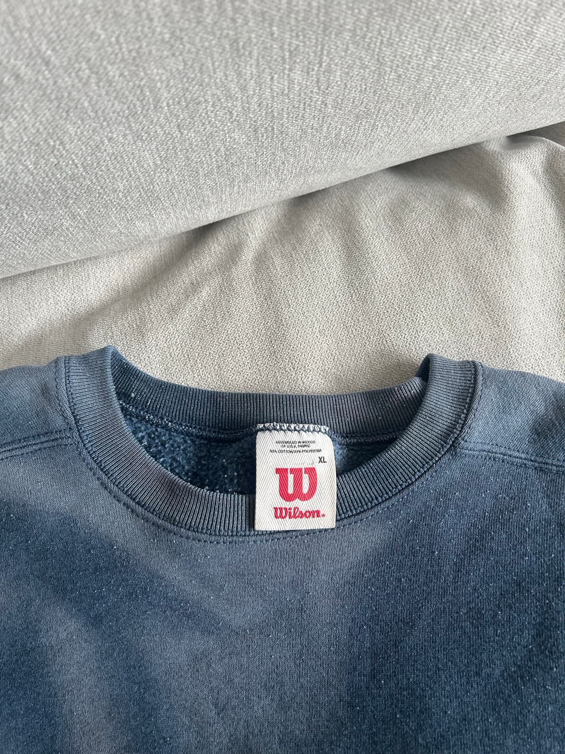 러셀 맛 선페이딩 맨투맨 판매 상품이미지2