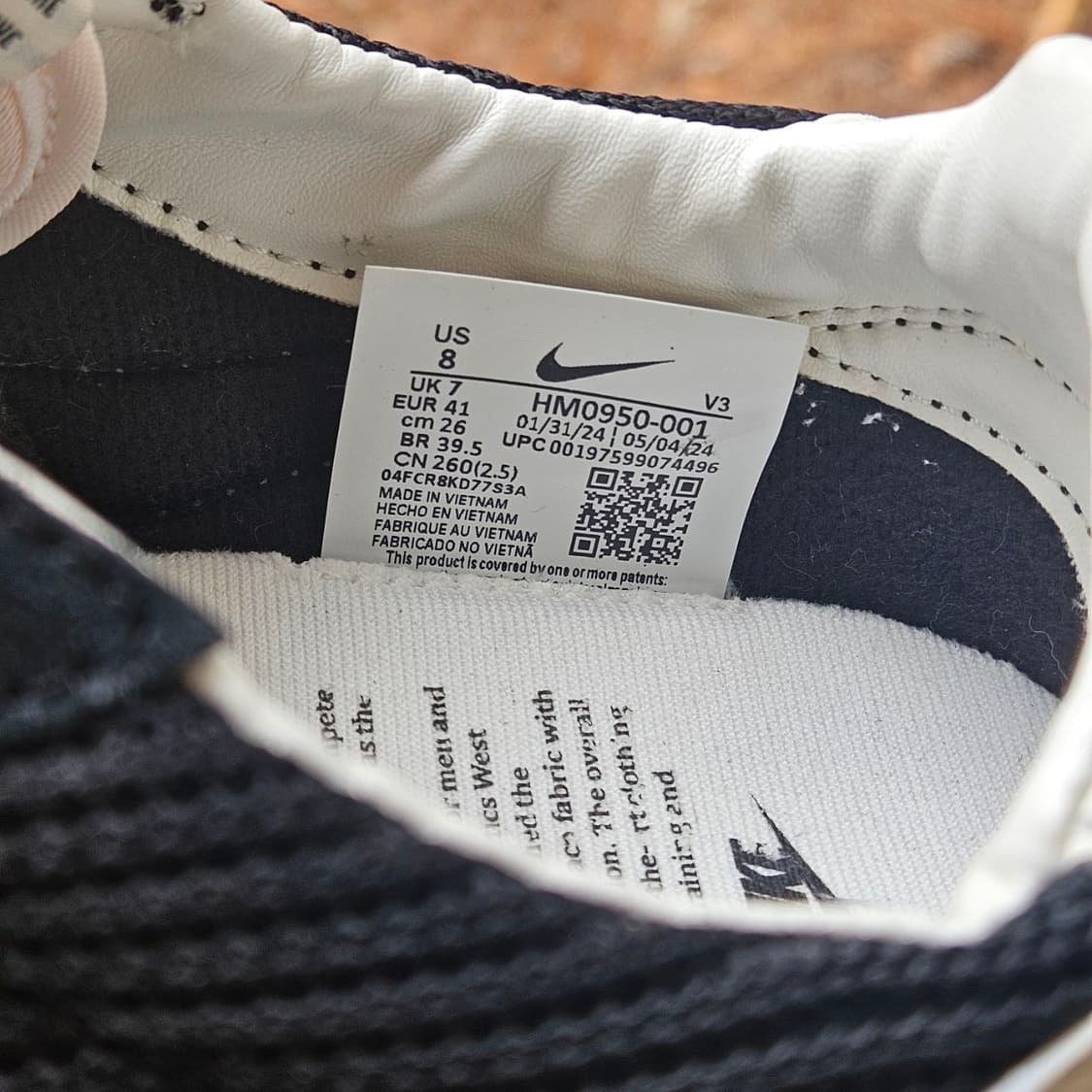 나이키 ld1000 블랙엔세일 260 8사이즈 상품이미지2