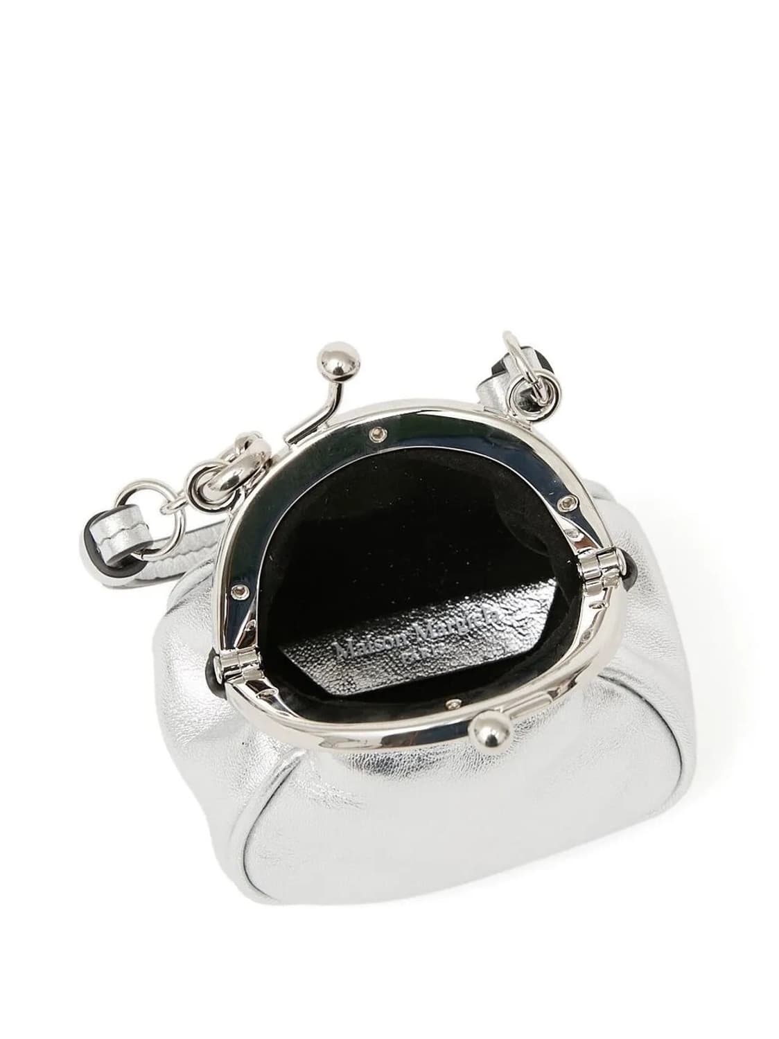 메종 마르지엘라 타비 프레임 마이크로 핸들 백 실버 상품이미지3