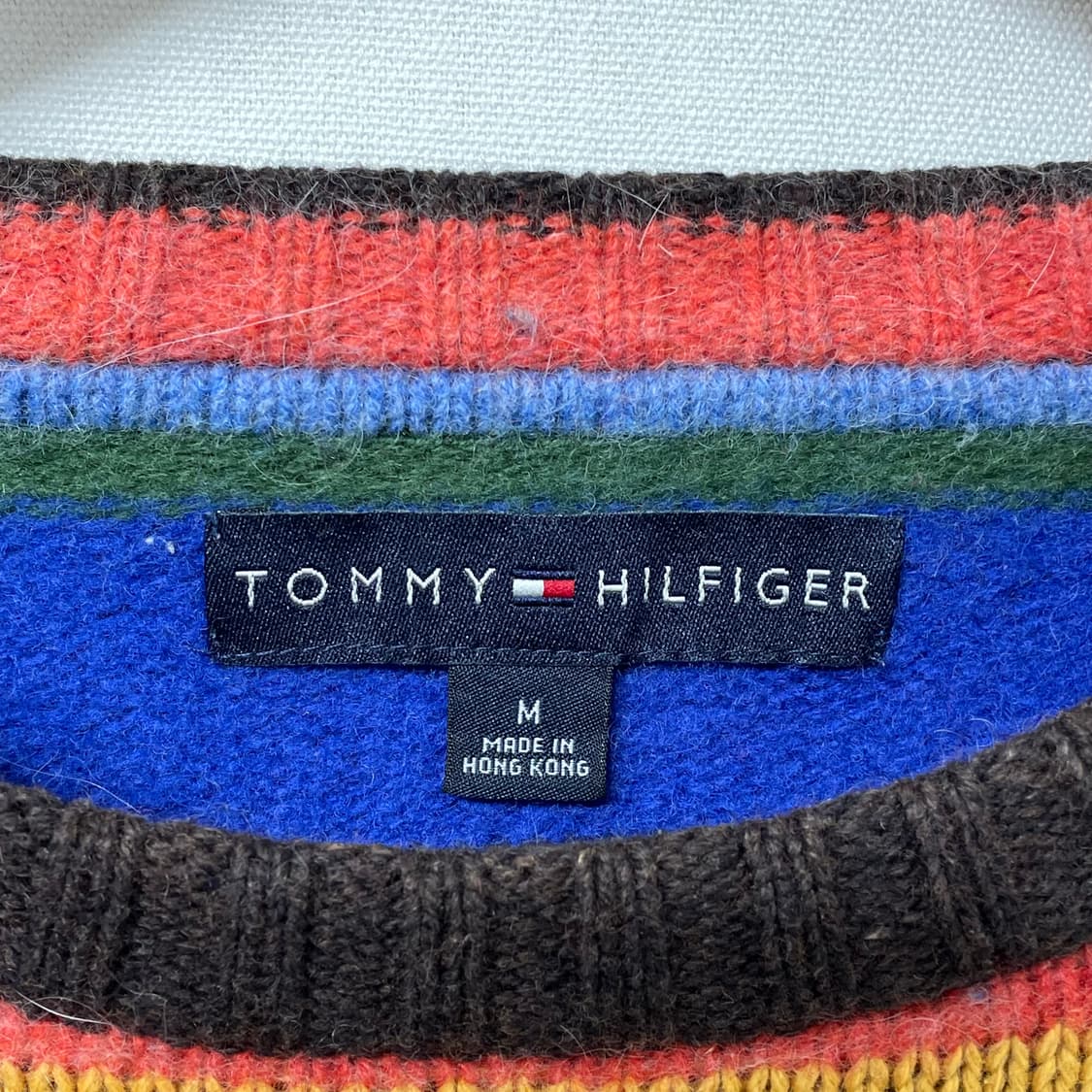 타미힐피거 줄무늬 니트 M 상품이미지3