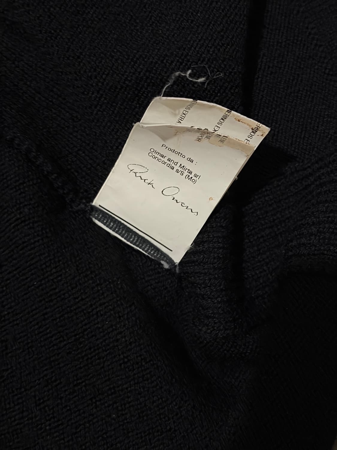 Rick Owens olmar and mirta 롱 가디건 L 상품이미지5