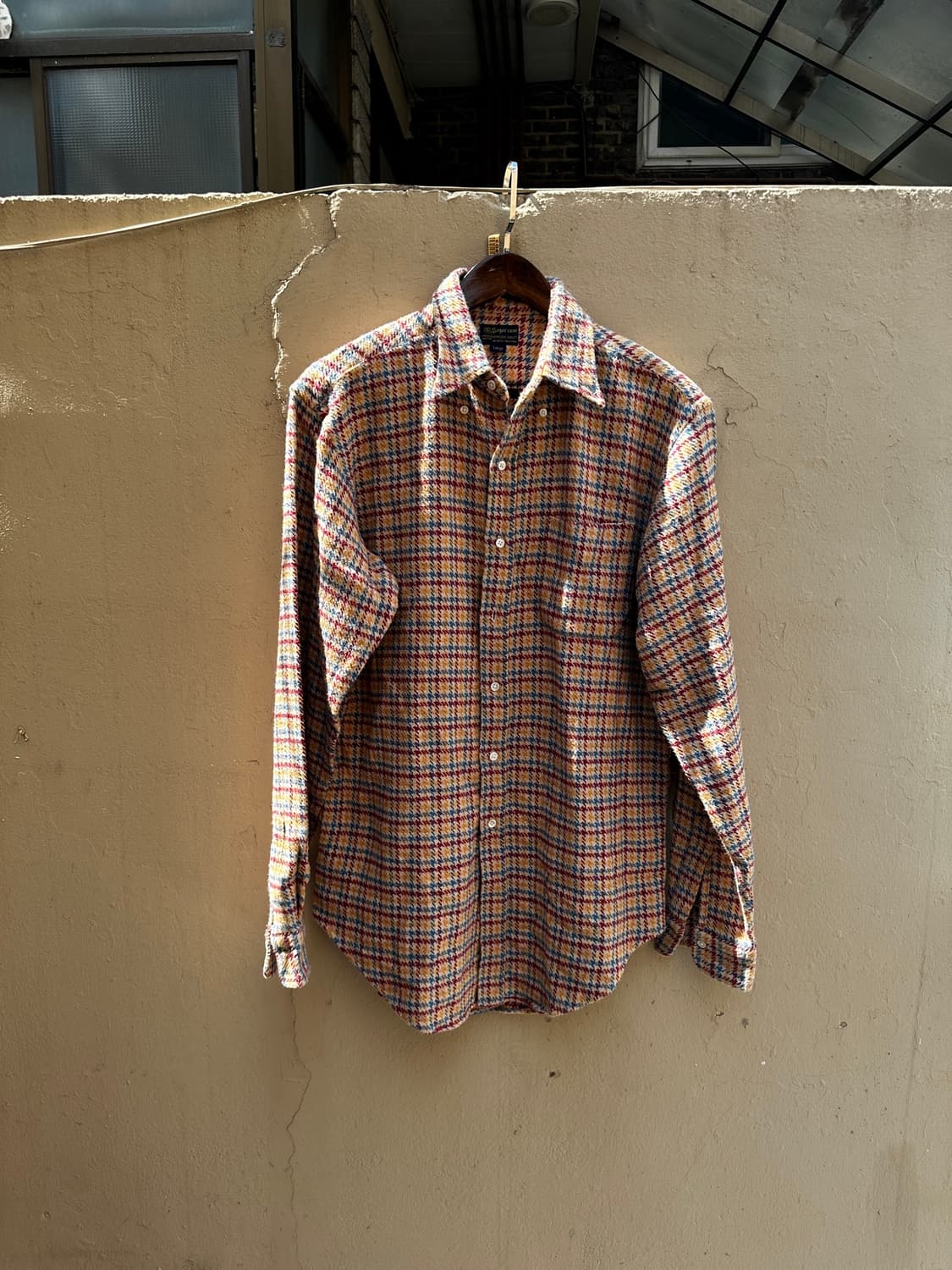 00s Sugar Cane Multi Check Flannel Shirt 상품이미지2
