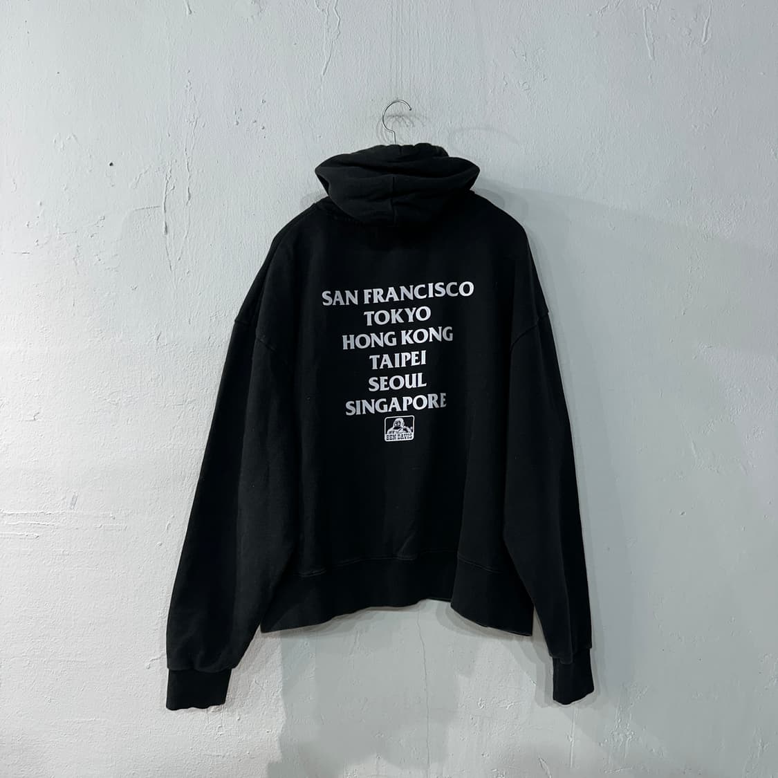 벤데이비스 기모 후드티 L 상품이미지3