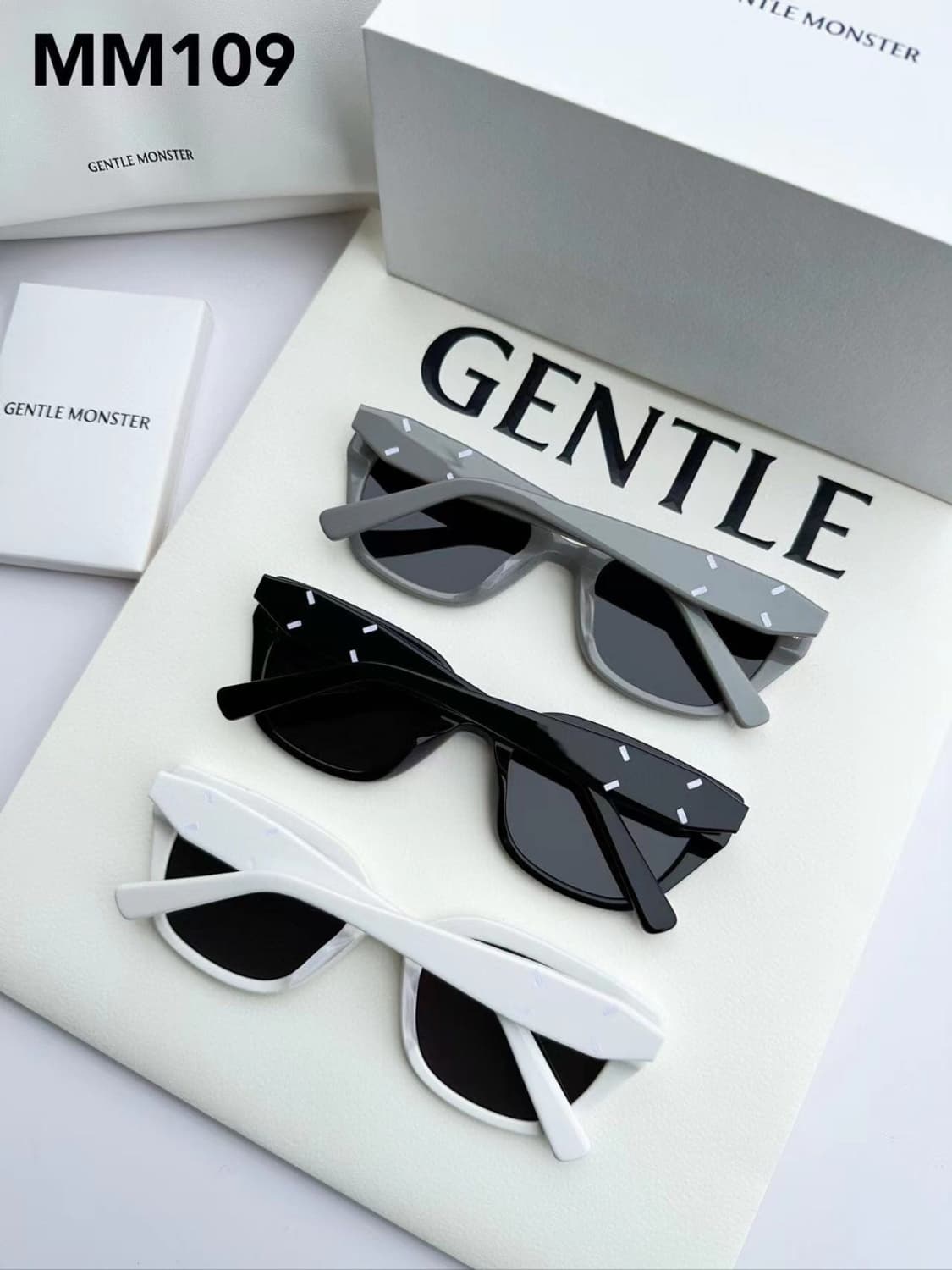 젠틀몬스터 x 마르지엘라 선글라스 블랙 mm110 상품이미지2