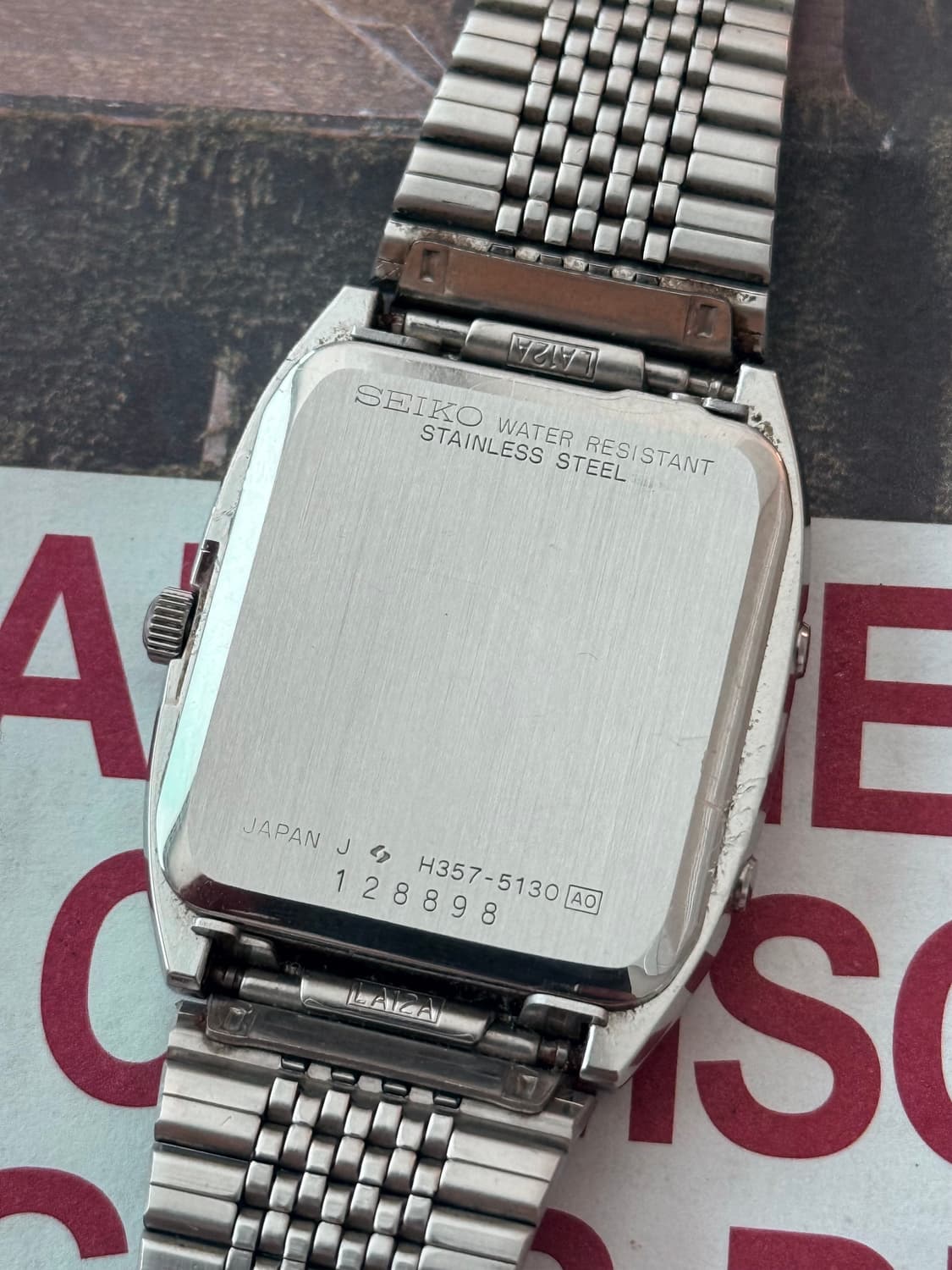 Seiko 세이코 쿼츠 아나디지 알람 크로노그래프 007 상품이미지7