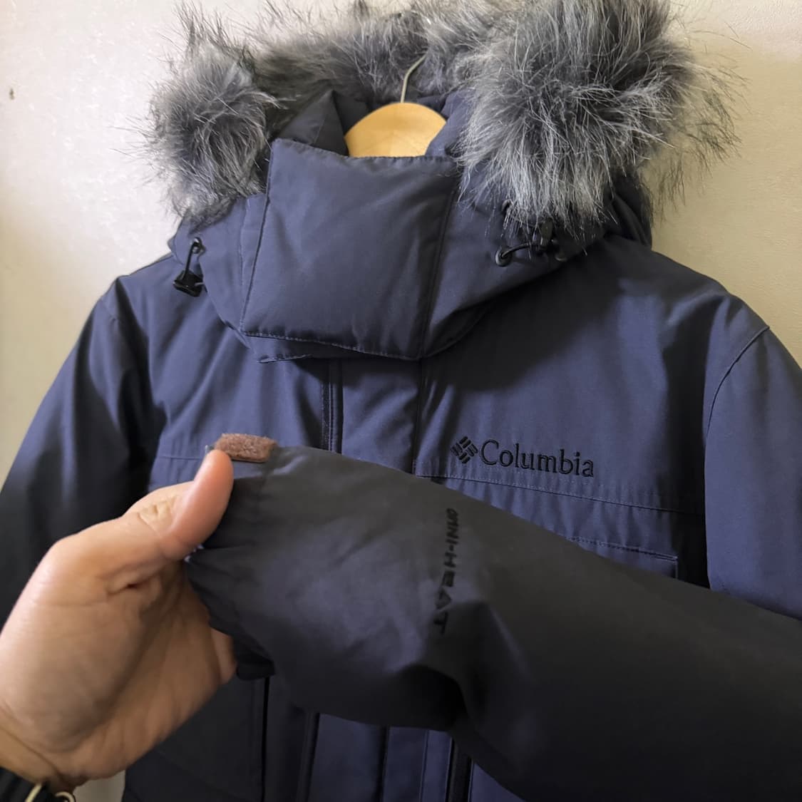 컬럼비아 오리털 여성 다운점퍼 S (여성 66정도) 상품이미지4