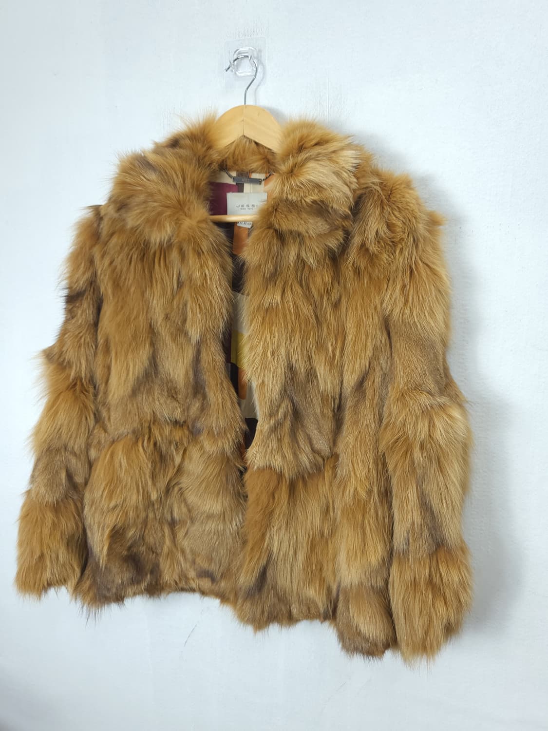 Jessi New York 브라운골드 천연폭스퍼 코트 90 S 상품이미지2