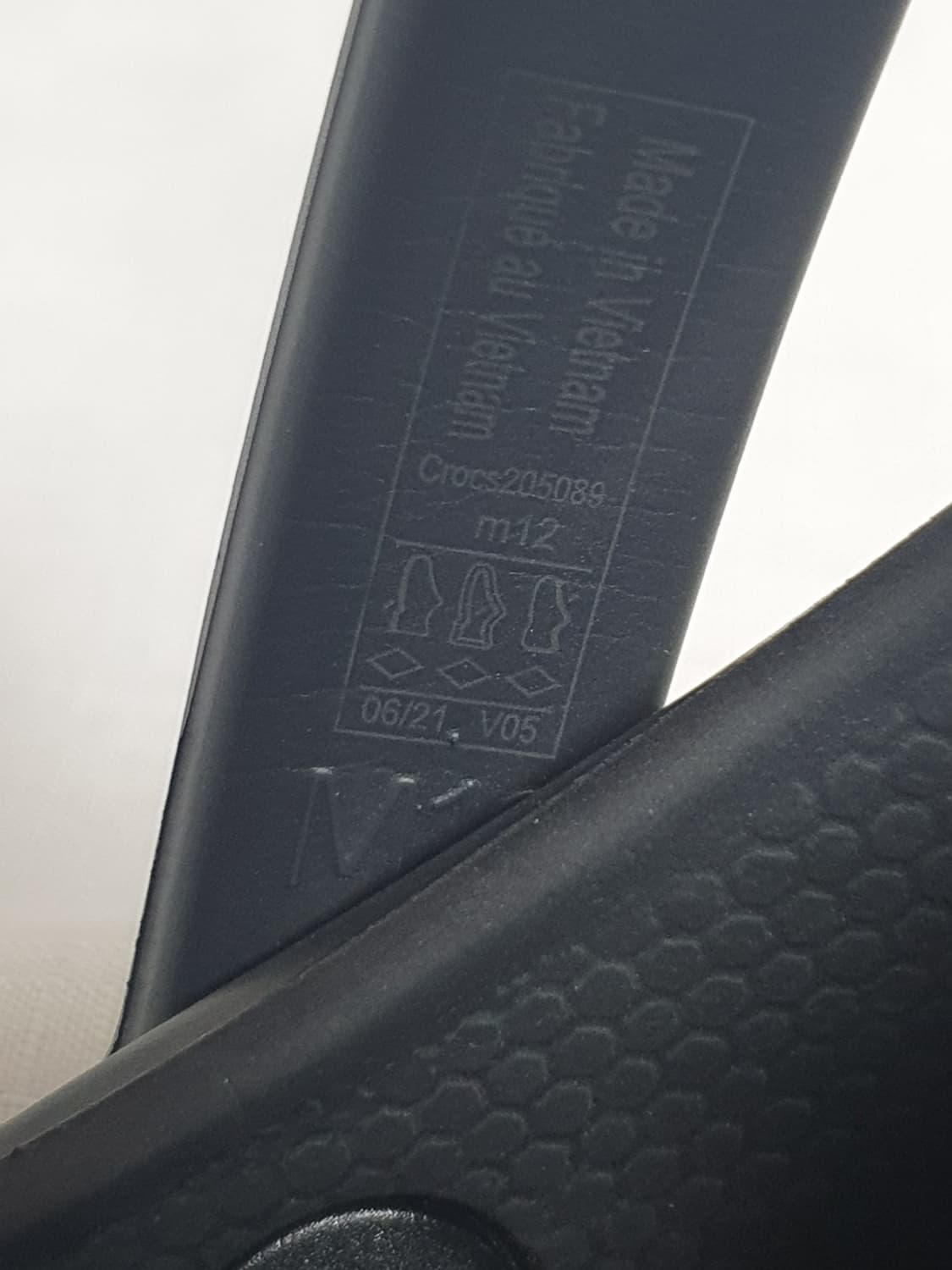 택포가 300mm 크록스 샌들 바야밴드 클로그 블랙 화이트 상품이미지9